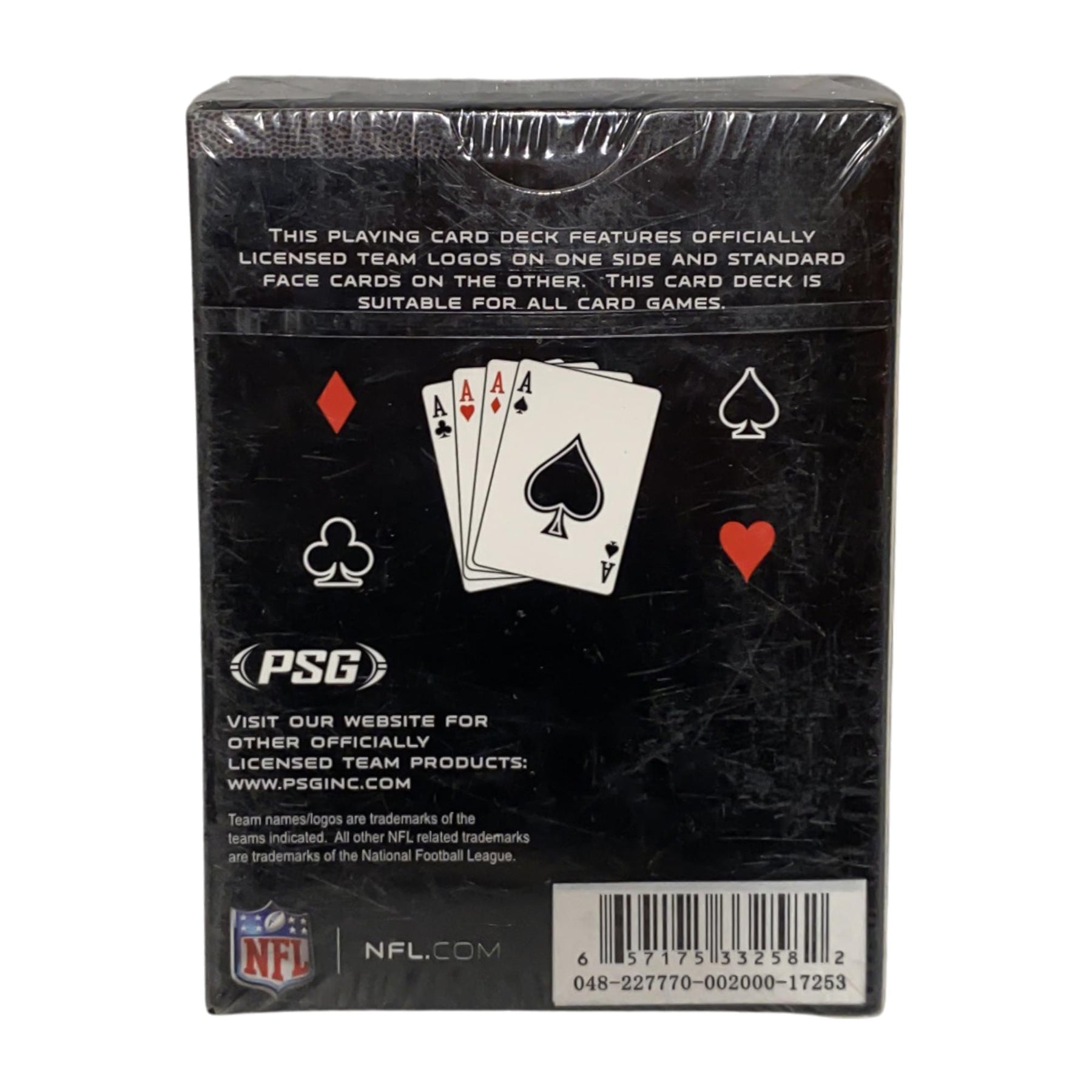 New York Giants NFL Diamond Plate Playing Cards