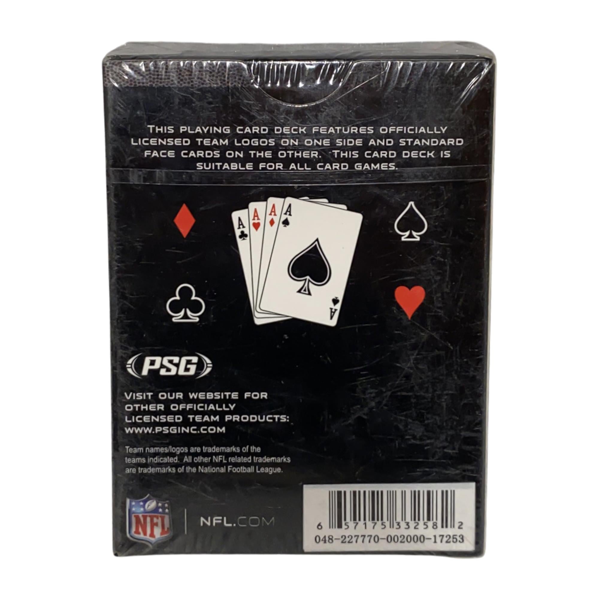 New York Giants NFL Diamond Plate Playing Cards