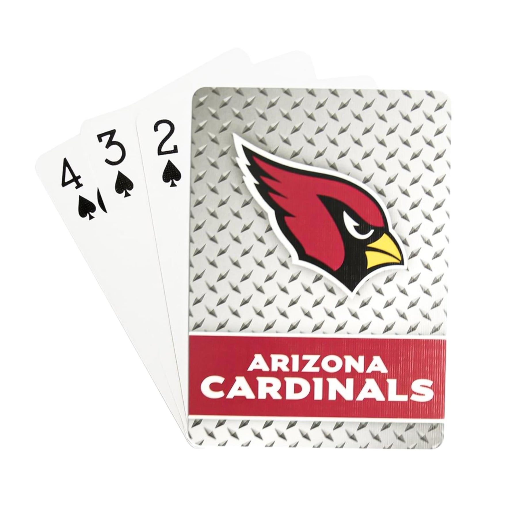 Arizona Cardinals NFL Diamond Plate Playing Cards