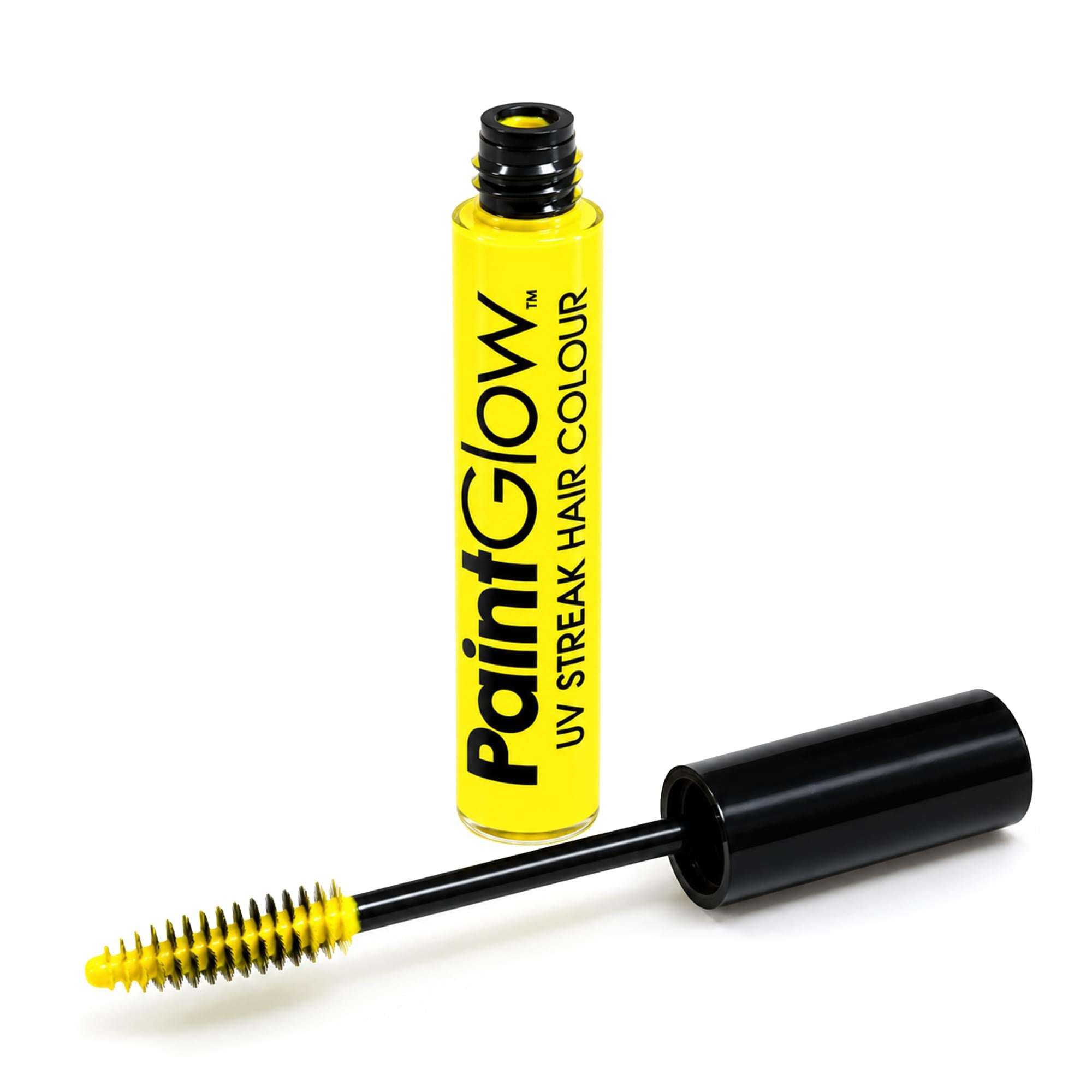 Neon Yellow UV Streak Hair Colour Neon Yellow
