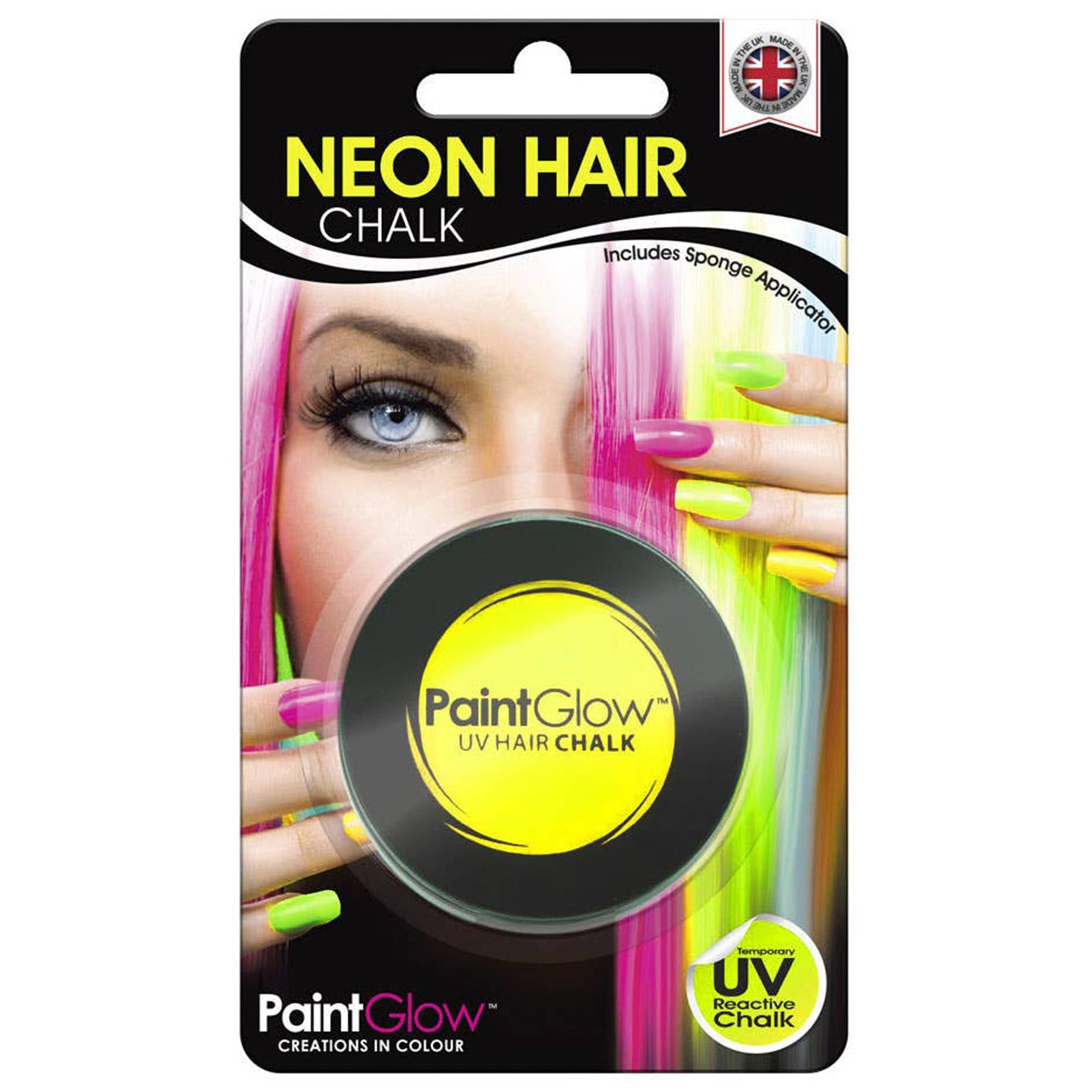 Neon Yellow Hair Chalk