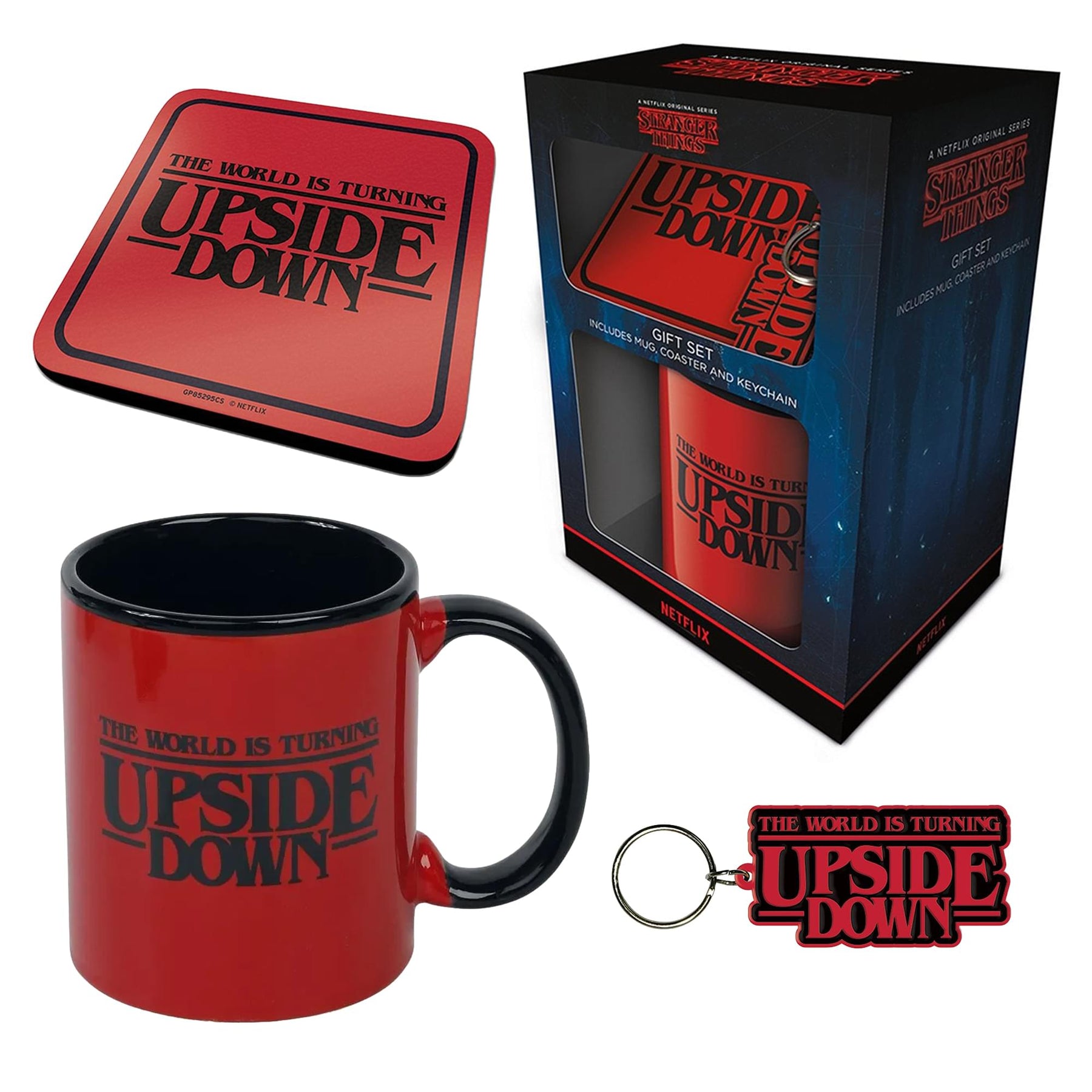 Stranger Things 5 Gift Set | Mug, Coaster, Keychain