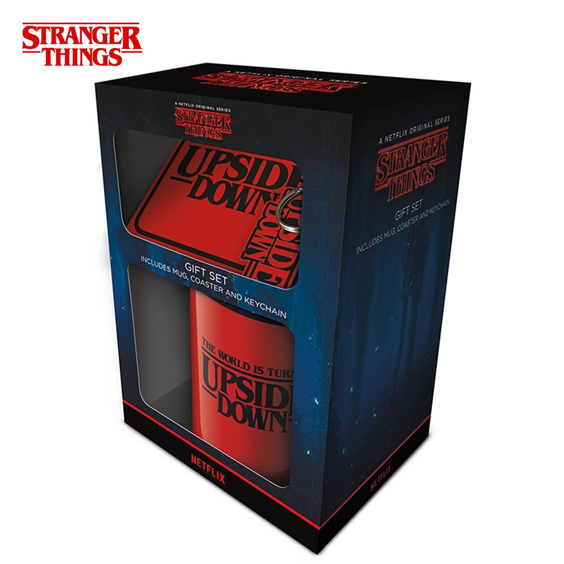 Stranger Things 5 Gift Set | Mug, Coaster, Keychain