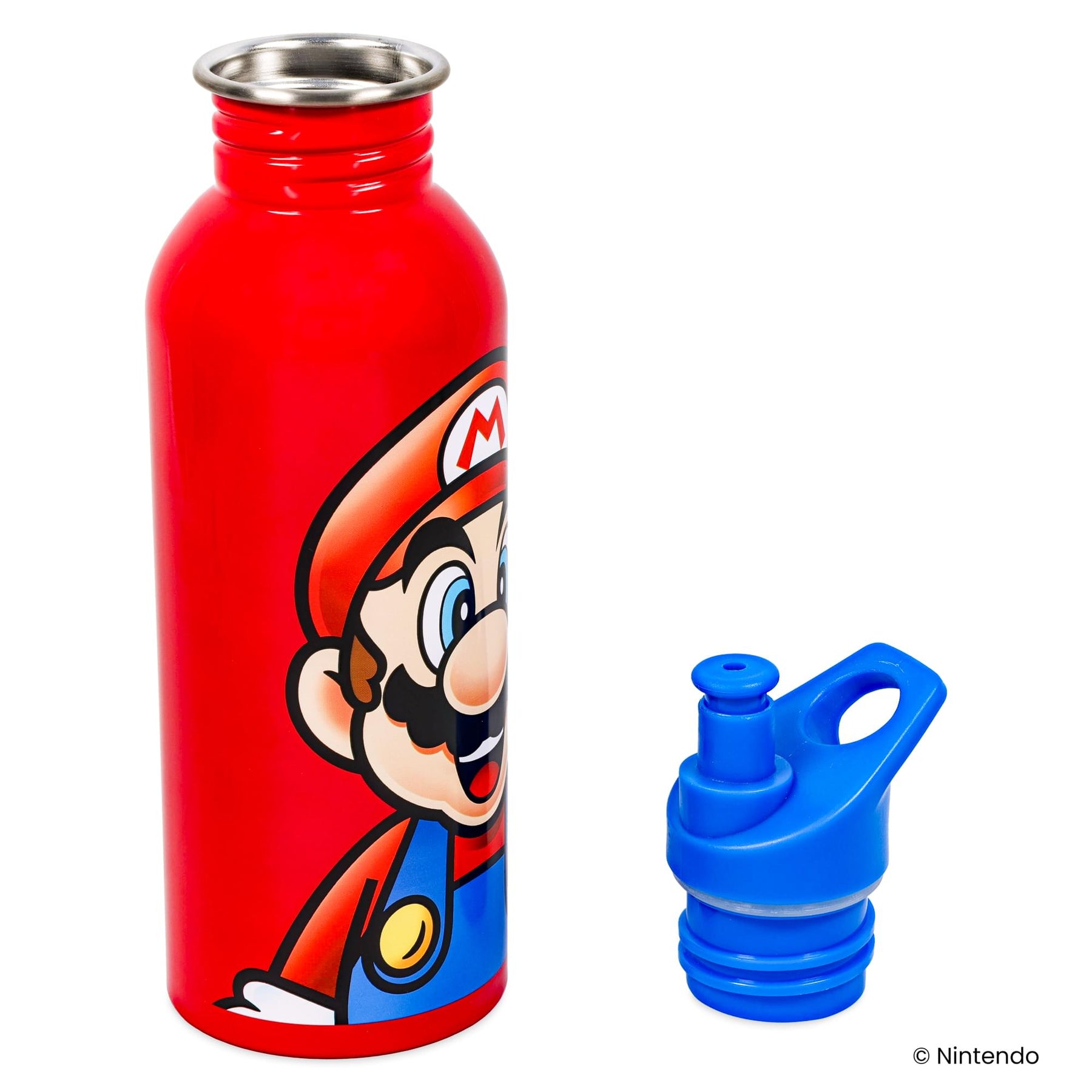 Super Mario Bros. Mario 25-Ounce Metal Sports Bottle