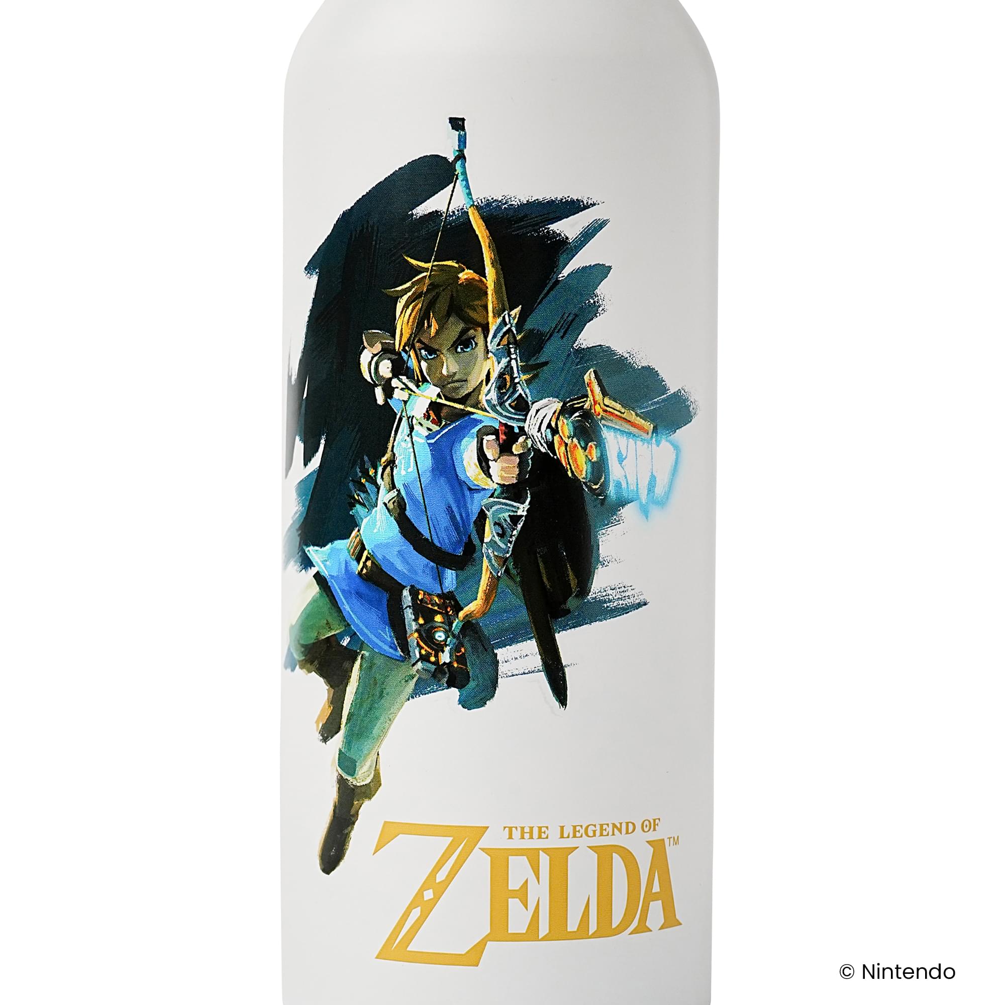 The Legend Of Zelda: Breath Of The Wild Link 25 Ounce Metal Canteen Bottle