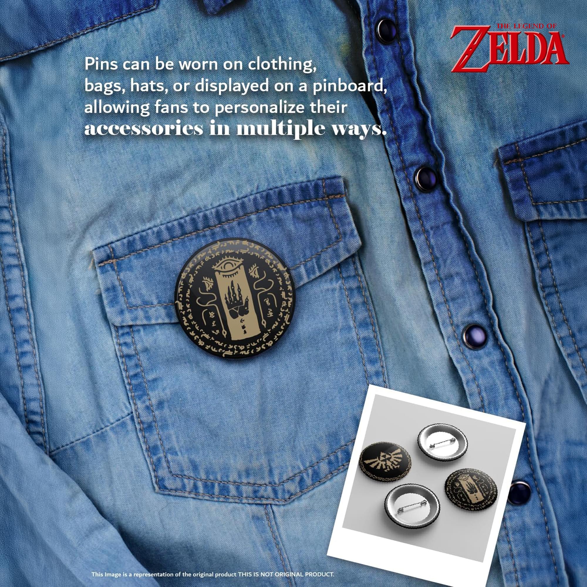 The Legend Of Zelda Gift Set | ToK Mug, Coaster, Button
