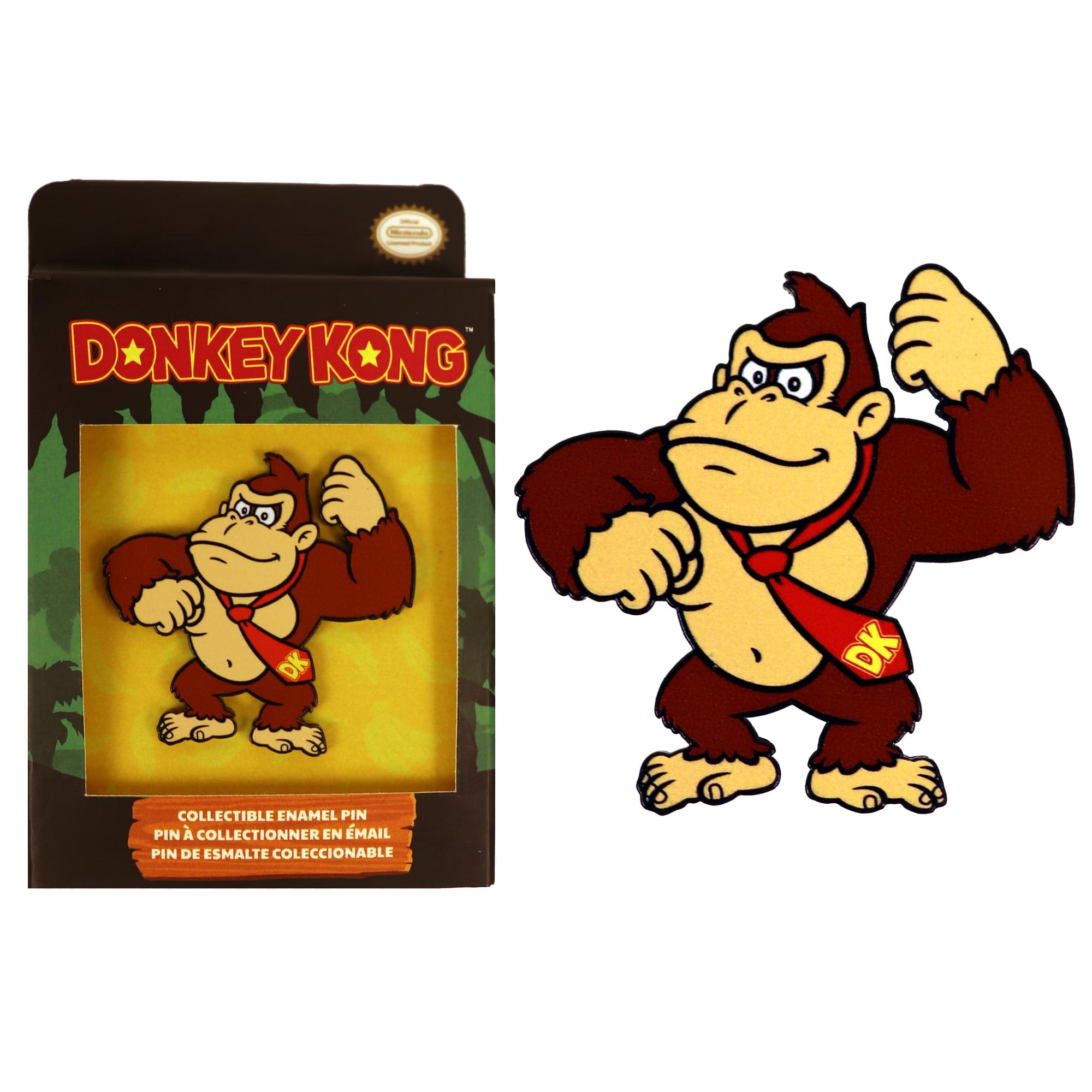 Donkey Kong 2-Inch Collectible Enamel Pin | Donkey Kong