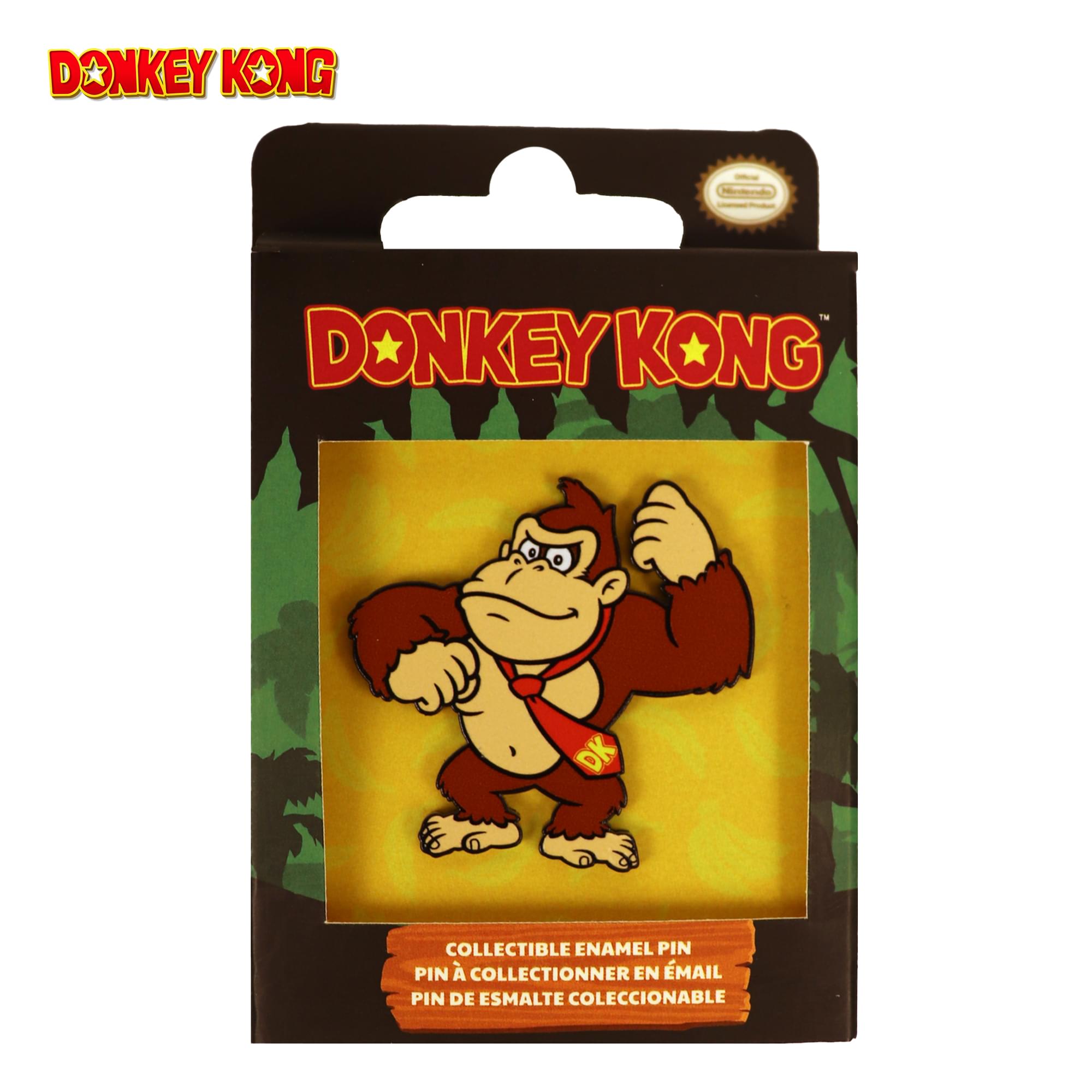 Donkey Kong 2-Inch Collectible Enamel Pin | Donkey Kong