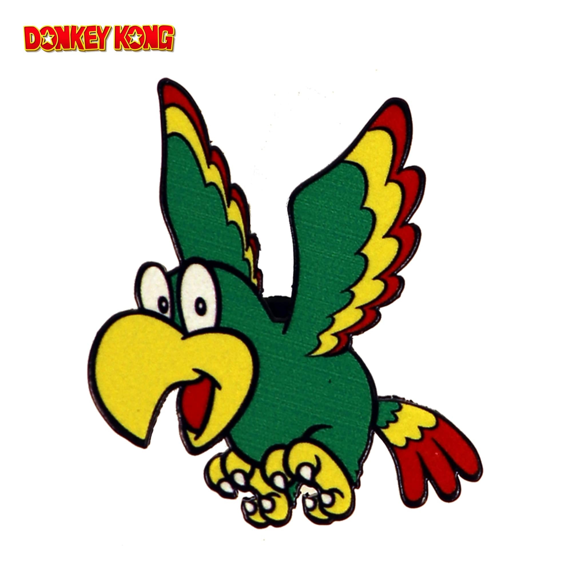 Donkey Kong 2-Inch Collectible Enamel Pin | Squawks