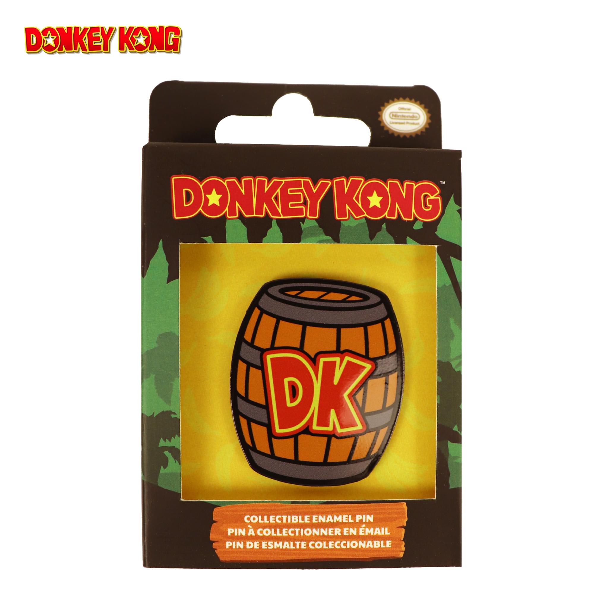 Donkey Kong 2-Inch Collectible Enamel Pin | Barrel