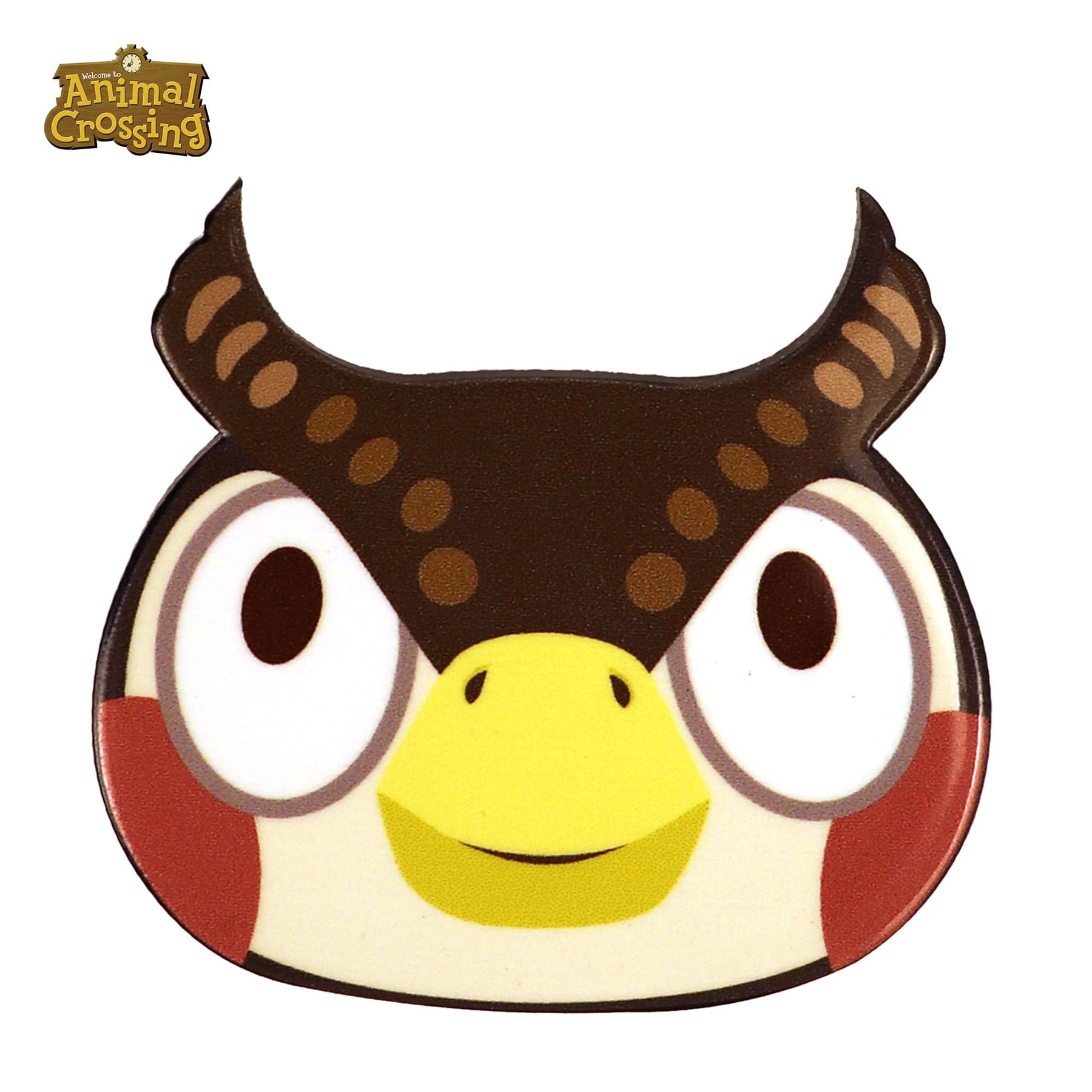 Animal Crossing 2-Inch Collectible Enamel Pin | Blathers
