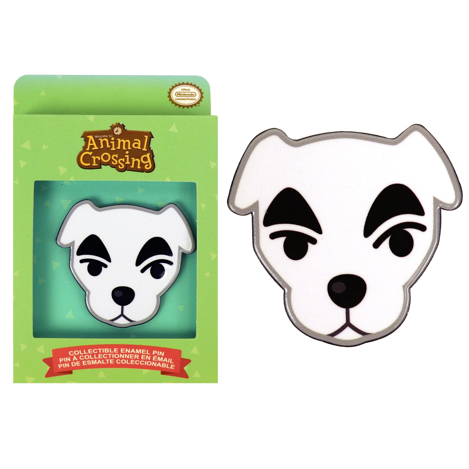 Animal Crossing 2-Inch Collectible Enamel Pin | KK Slider