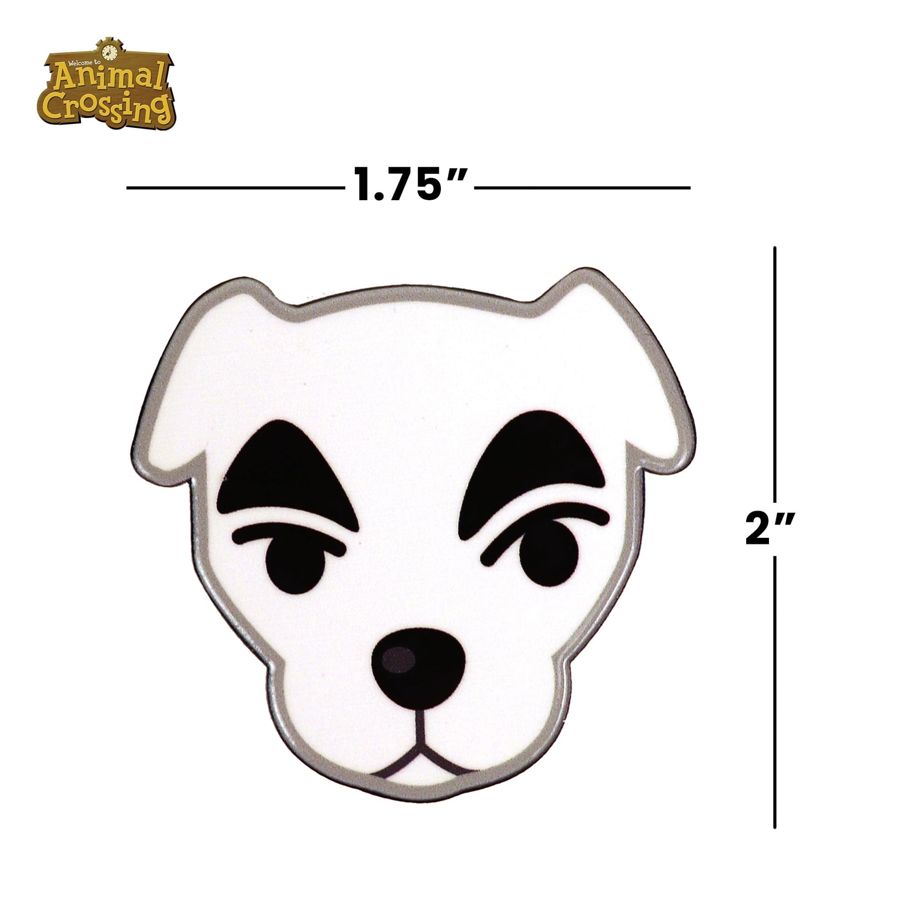 Animal Crossing 2-Inch Collectible Enamel Pin | KK Slider