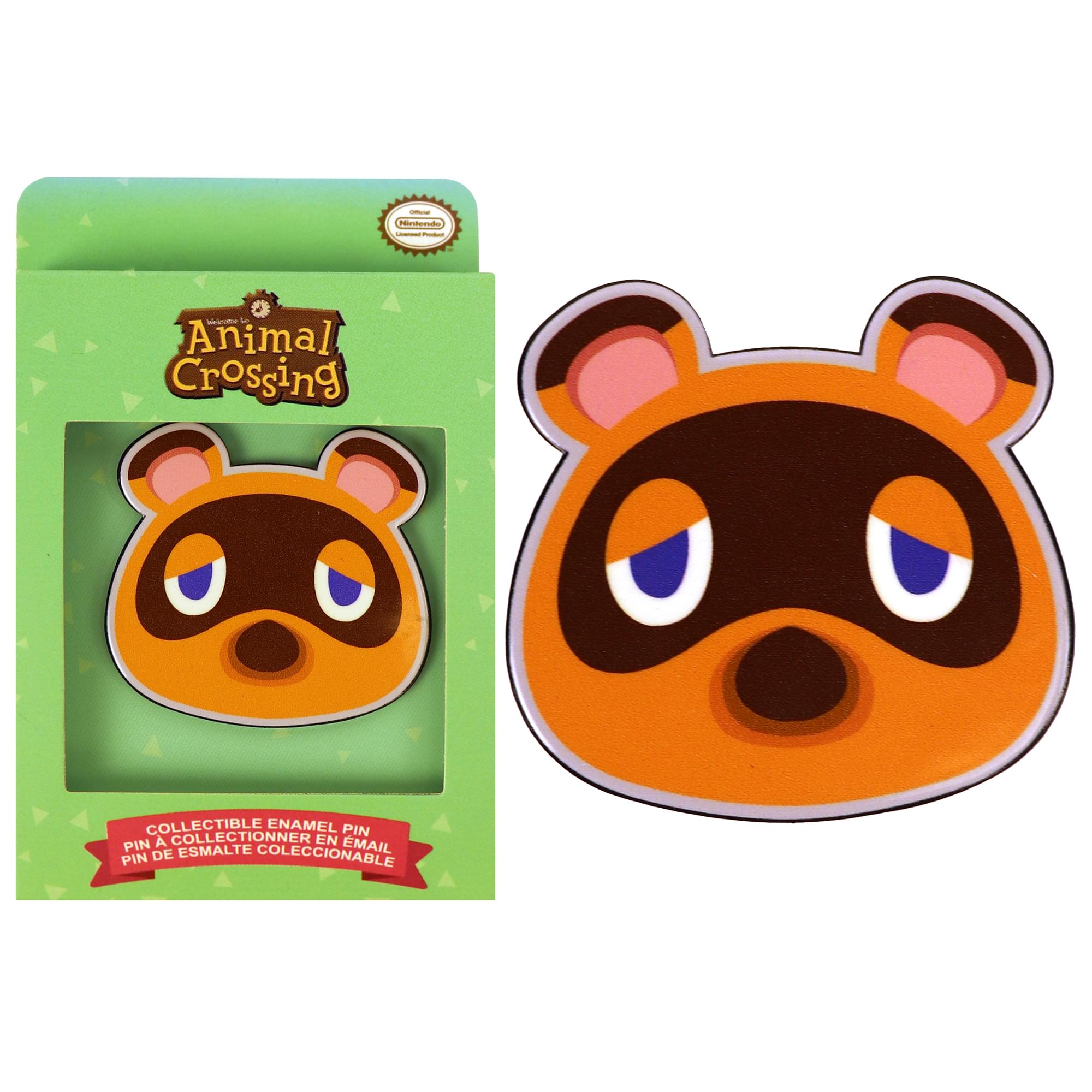 Animal Crossing 2-Inch Collectible Enamel Pin | Tom Nook
