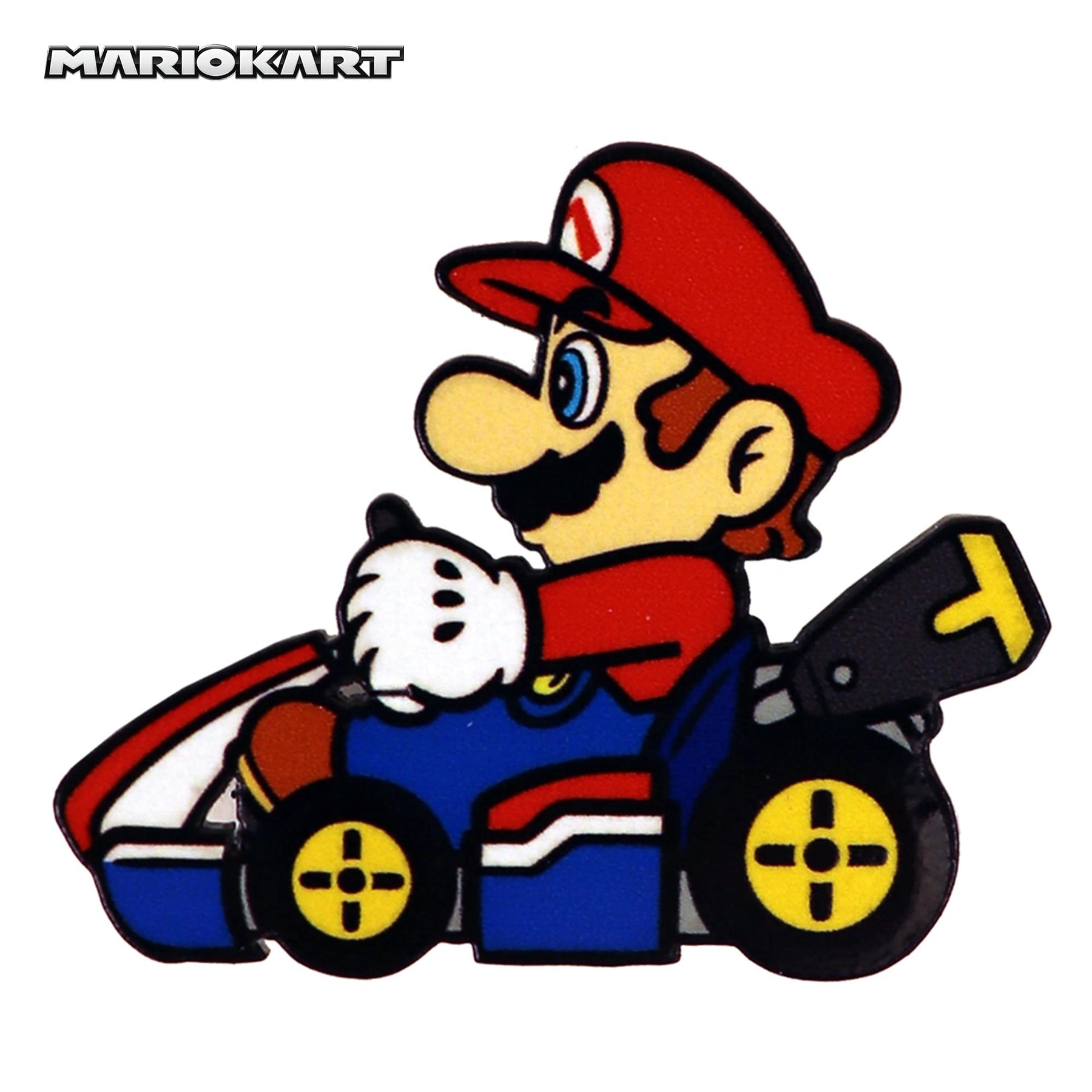 Mario Kart 2-Inch Collectible Enamel Pin | Mario