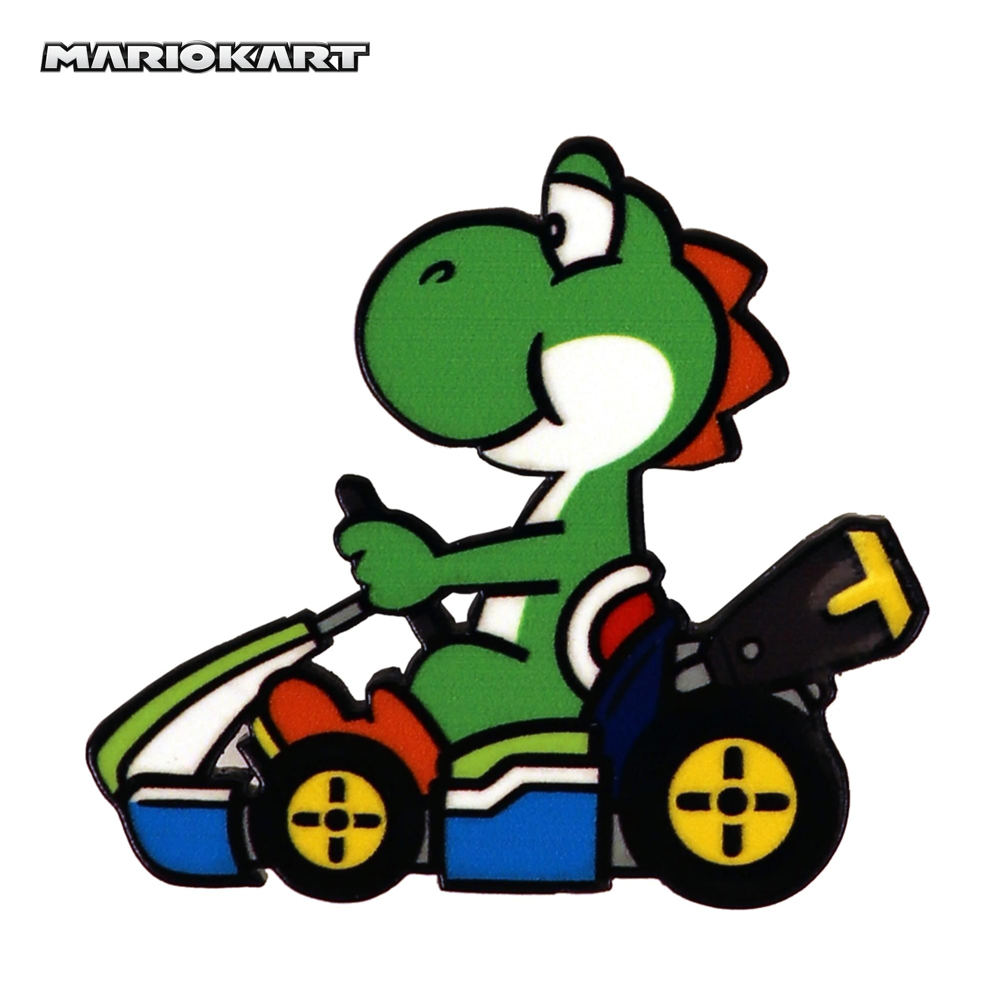Mario Kart 2-Inch Collectible Enamel Pin | Yoshi
