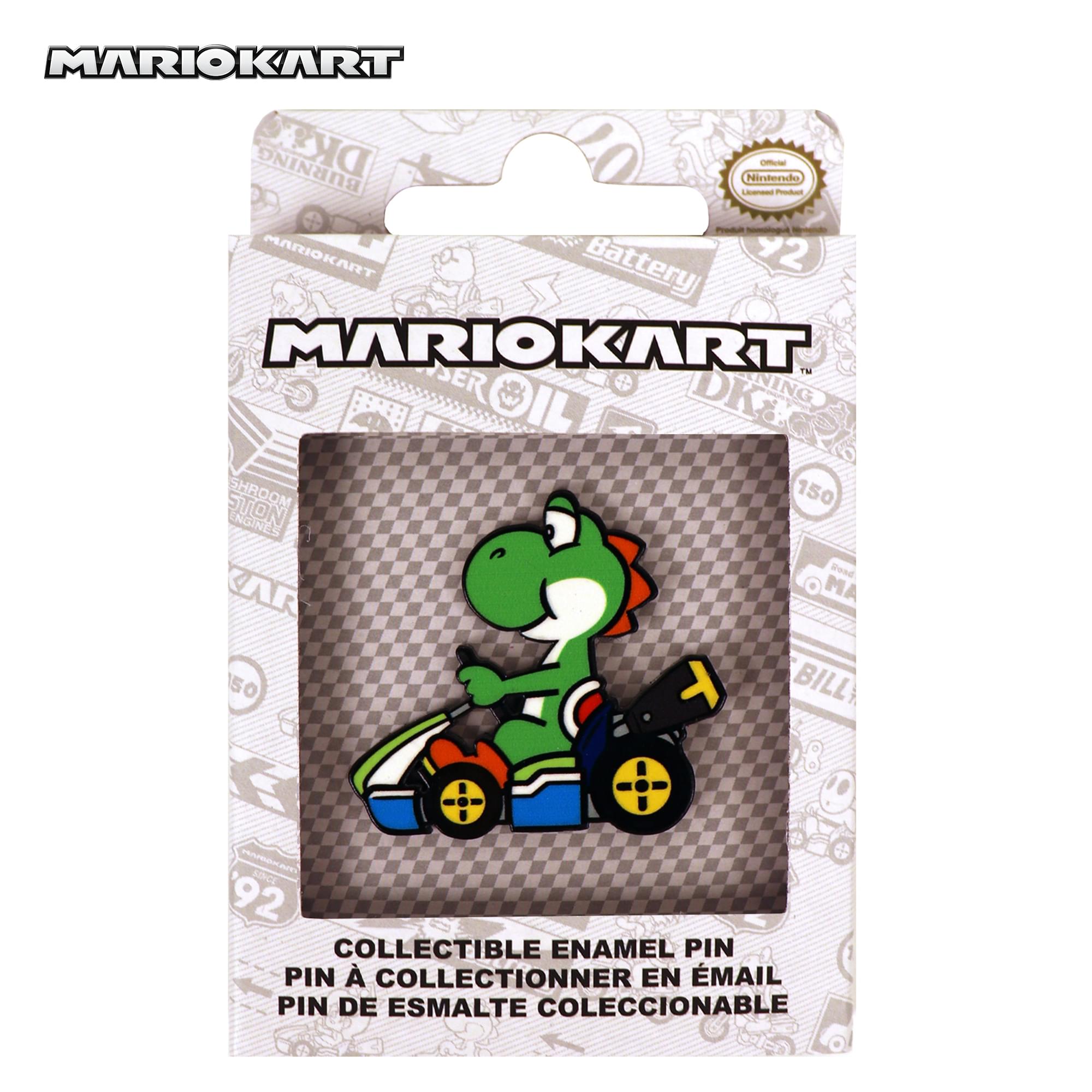 Mario Kart 2-Inch Collectible Enamel Pin | Yoshi