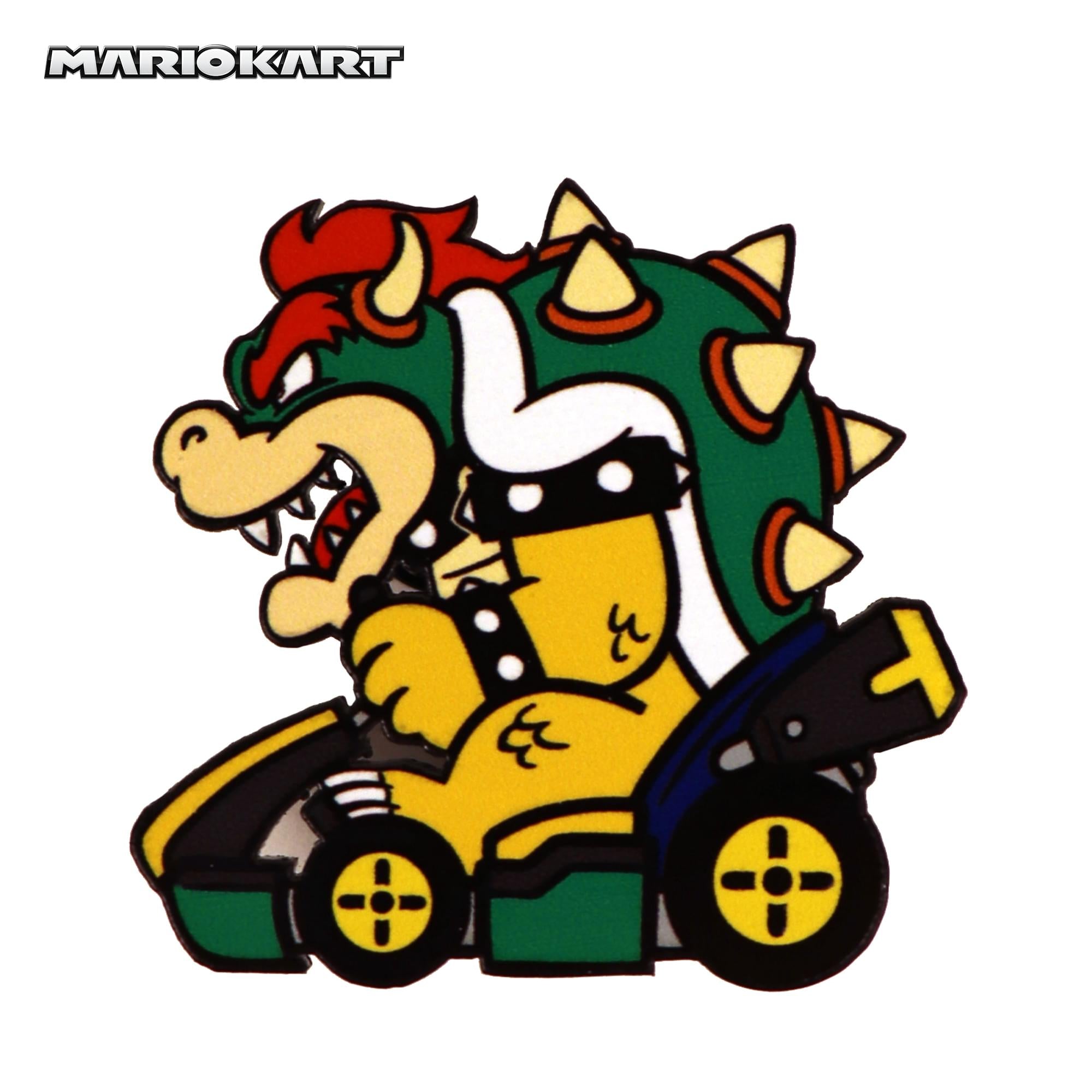 Mario Kart 2-Inch Collectible Enamel Pin | Bowser