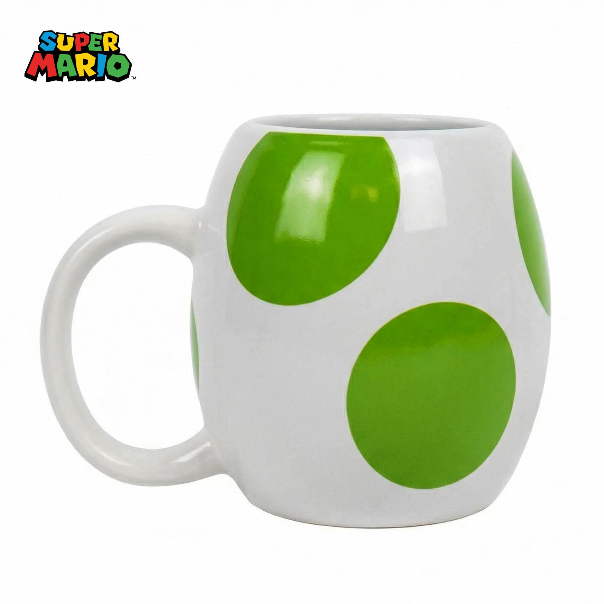 Mario Bros. Yoshi Egg Ceramic Mug | Holds 16 Ounces