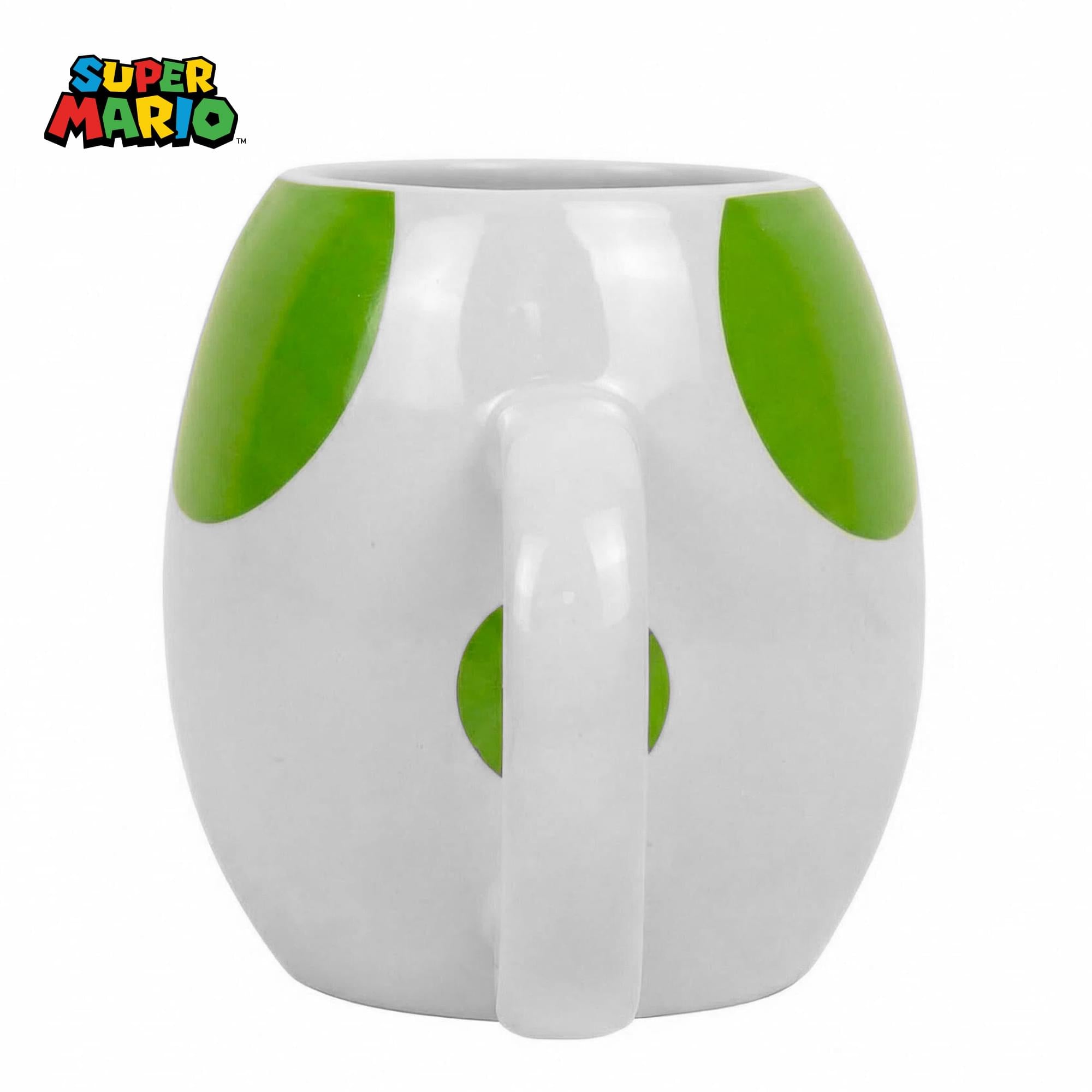 Mario Bros. Yoshi Egg Ceramic Mug | Holds 16 Ounces