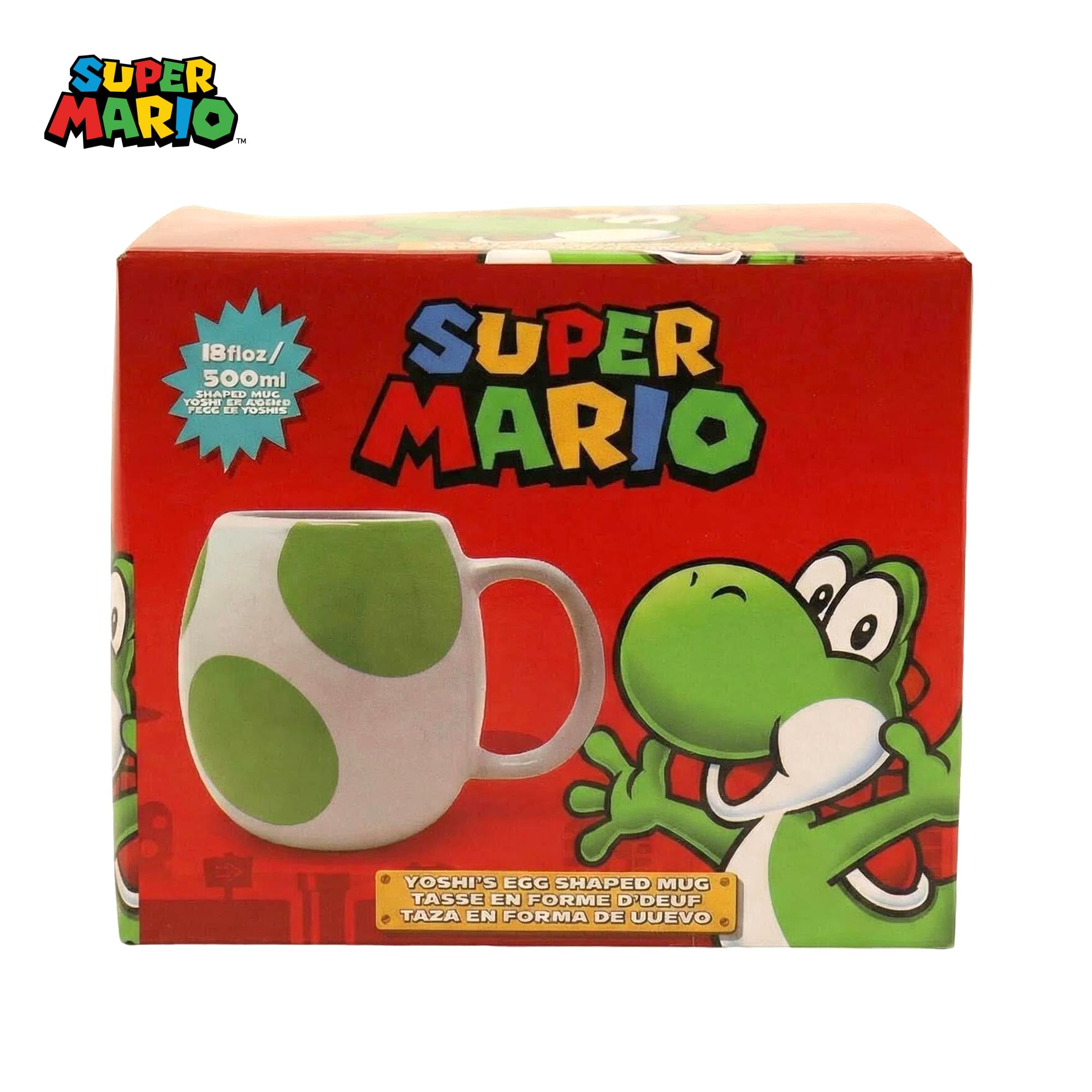 Mario Bros. Yoshi Egg Ceramic Mug | Holds 16 Ounces