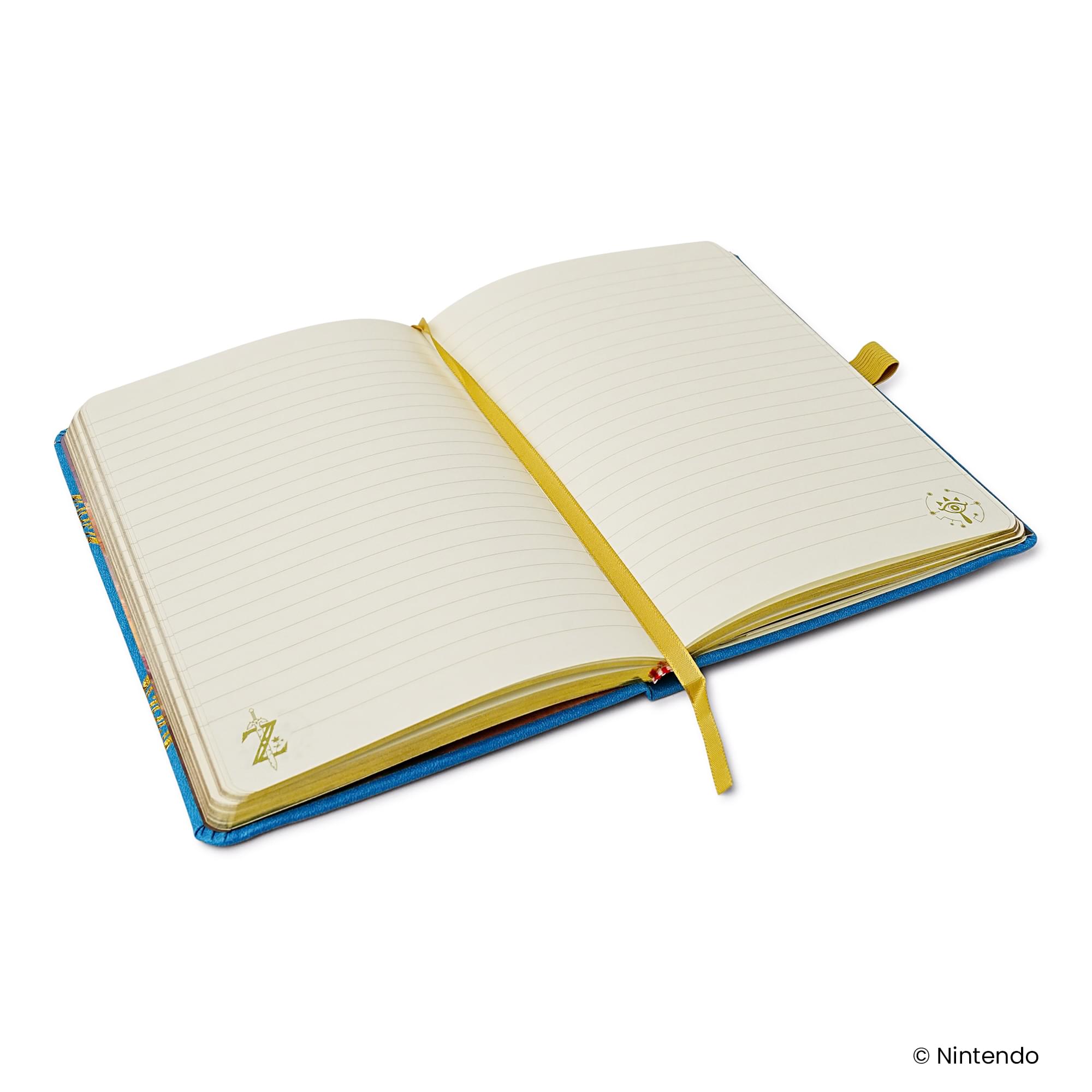 The Legend Of Zelda: Breath Of The Wild Blue 240 Page Hardback Journal