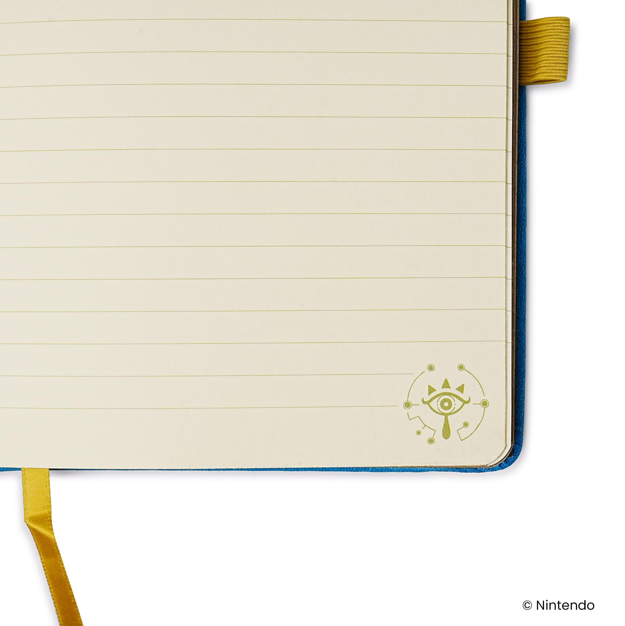 The Legend Of Zelda: Breath Of The Wild Blue 240 Page Hardback Journal