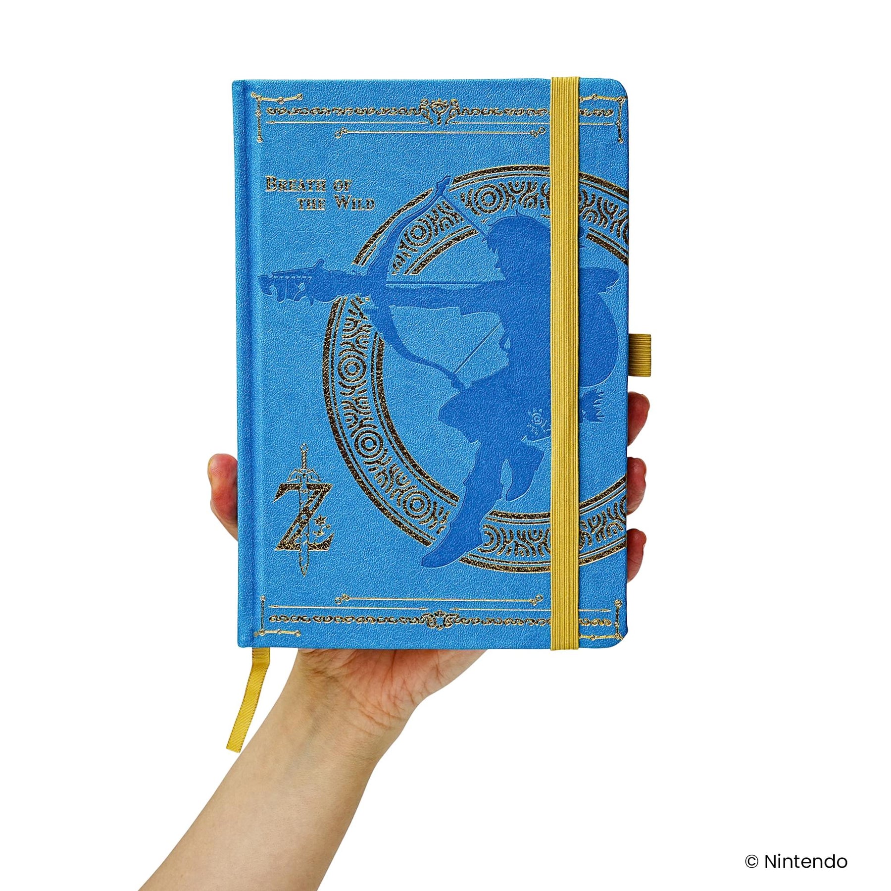 The Legend Of Zelda: Breath Of The Wild Blue 240 Page Hardback Journal