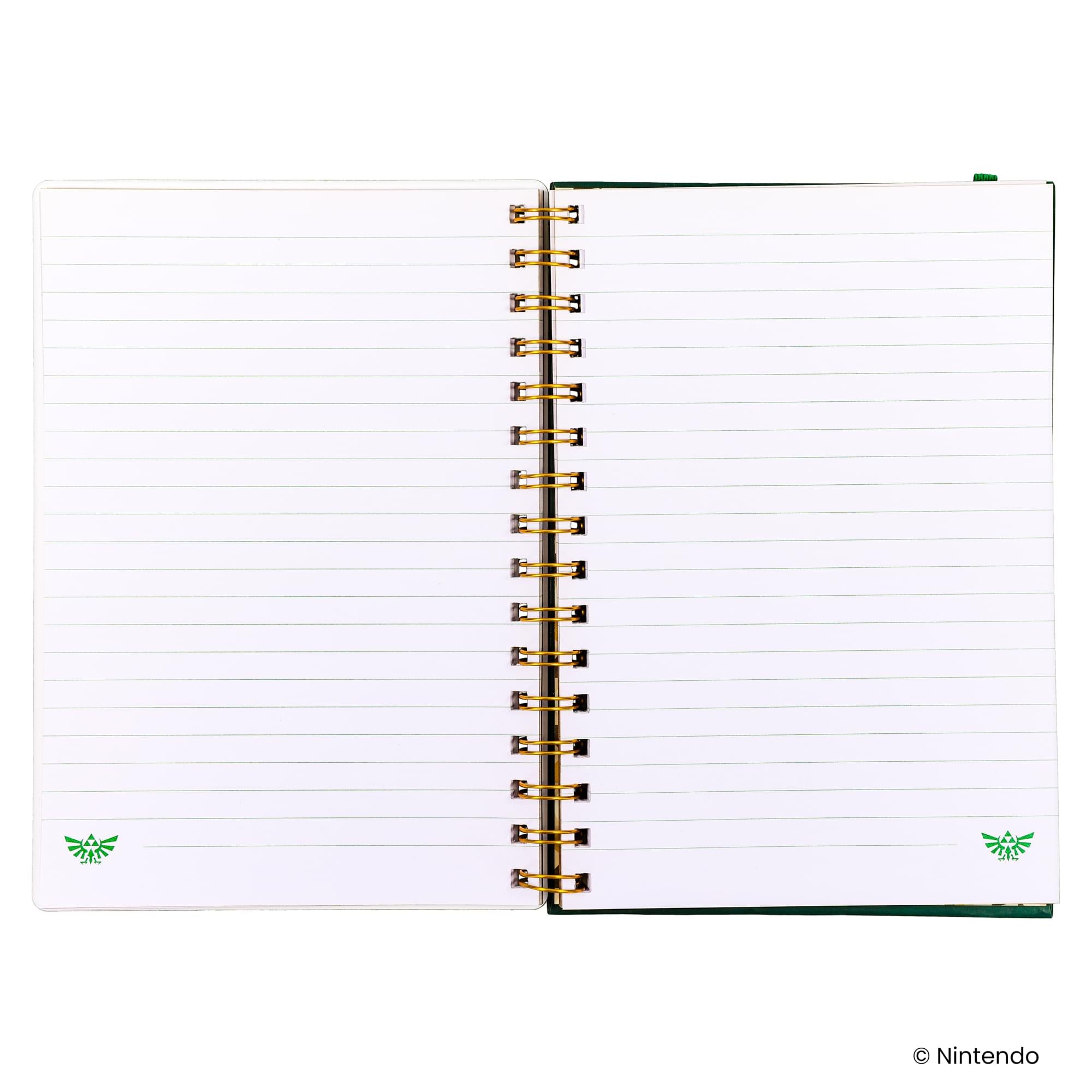 The Legend Of Zelda Link Spiral-Bound Journal