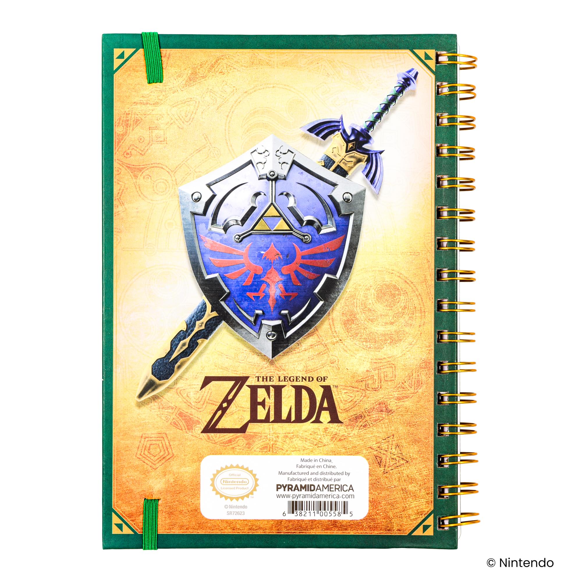 The Legend Of Zelda Link Spiral-Bound Journal