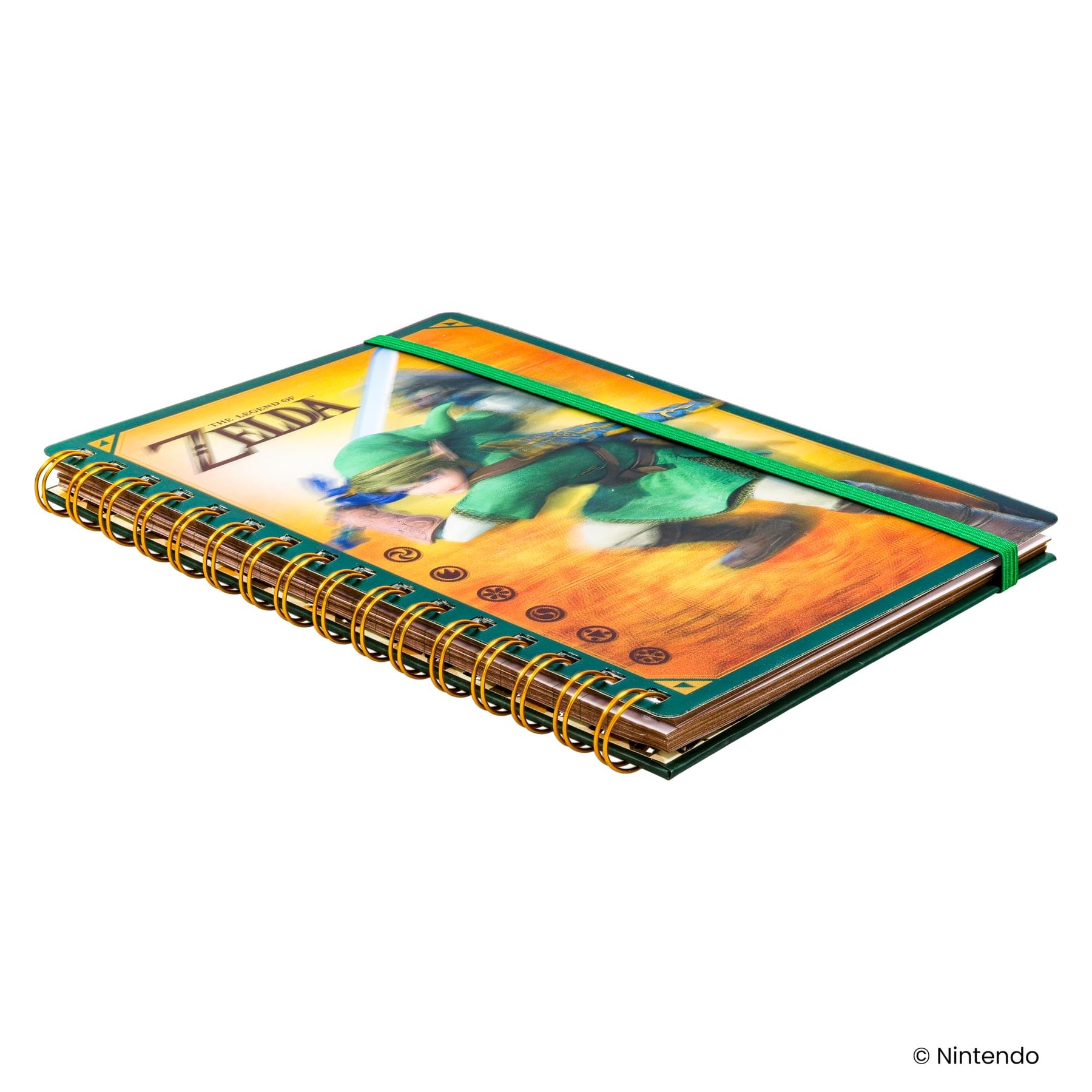 The Legend Of Zelda Link Spiral-Bound Journal