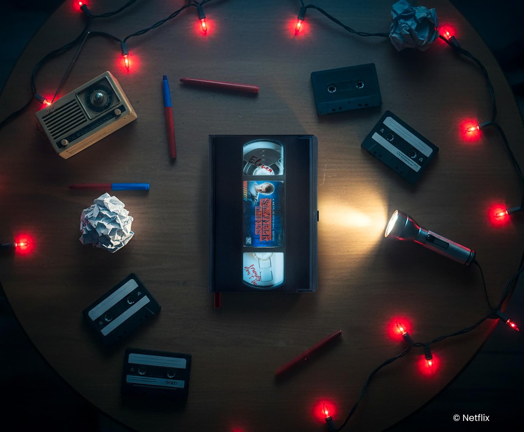 Stranger Things VHS Season One Hardback Journal