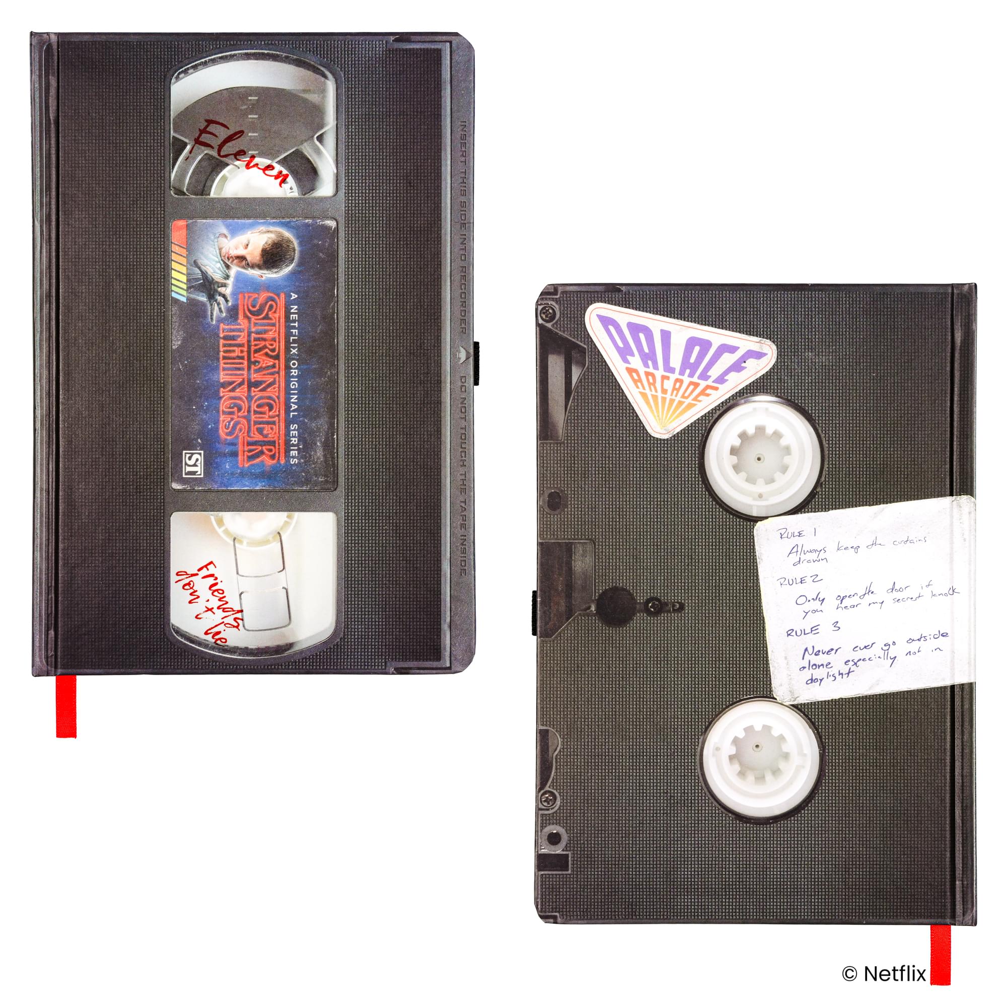 Stranger Things VHS Season One Hardback Journal