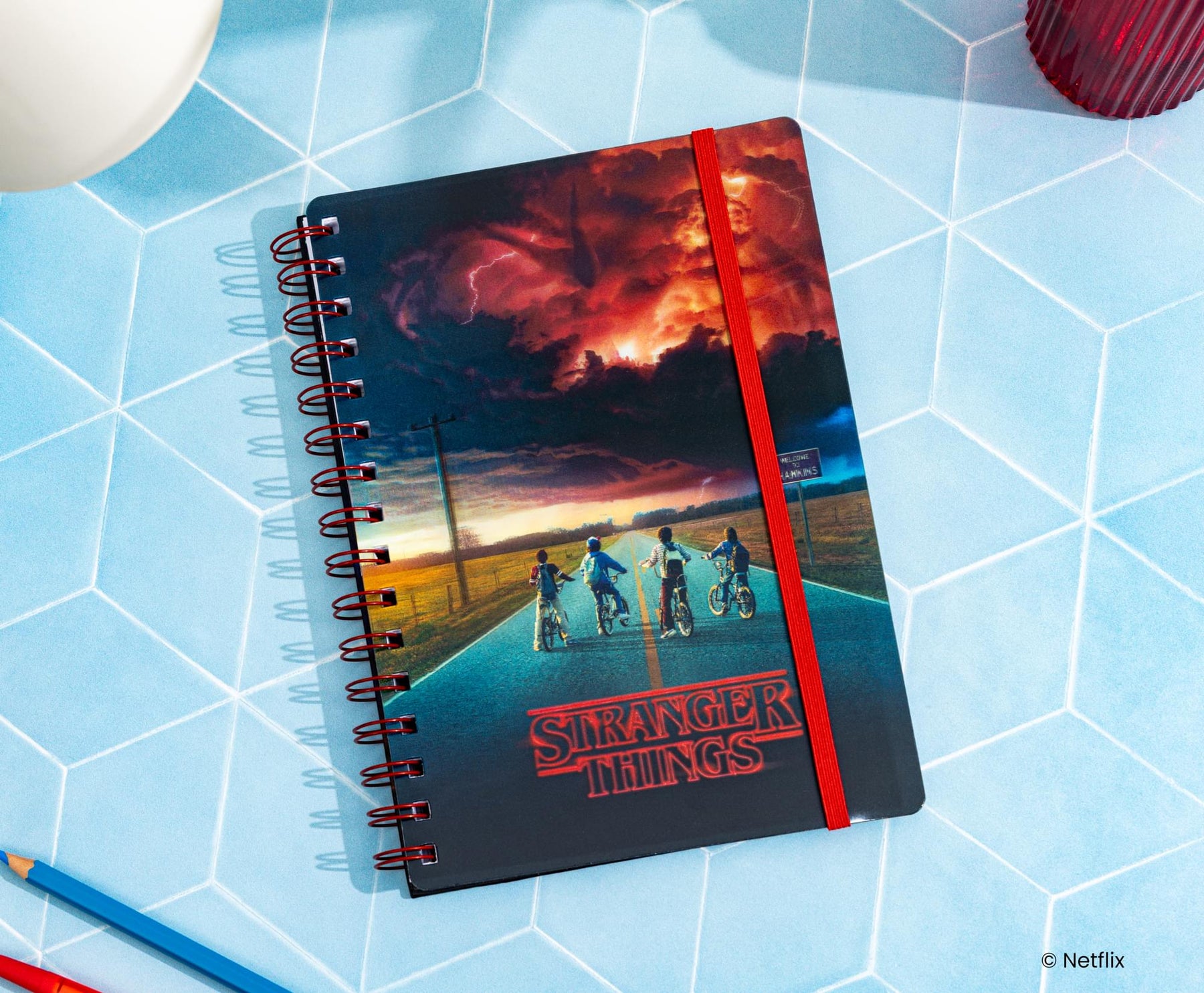 Stranger Things Mind Flayer Spiral-Bound Journal