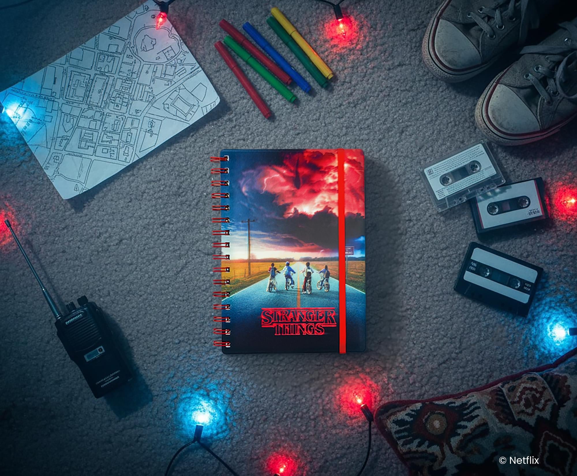 Stranger Things Mind Flayer Spiral-Bound Journal