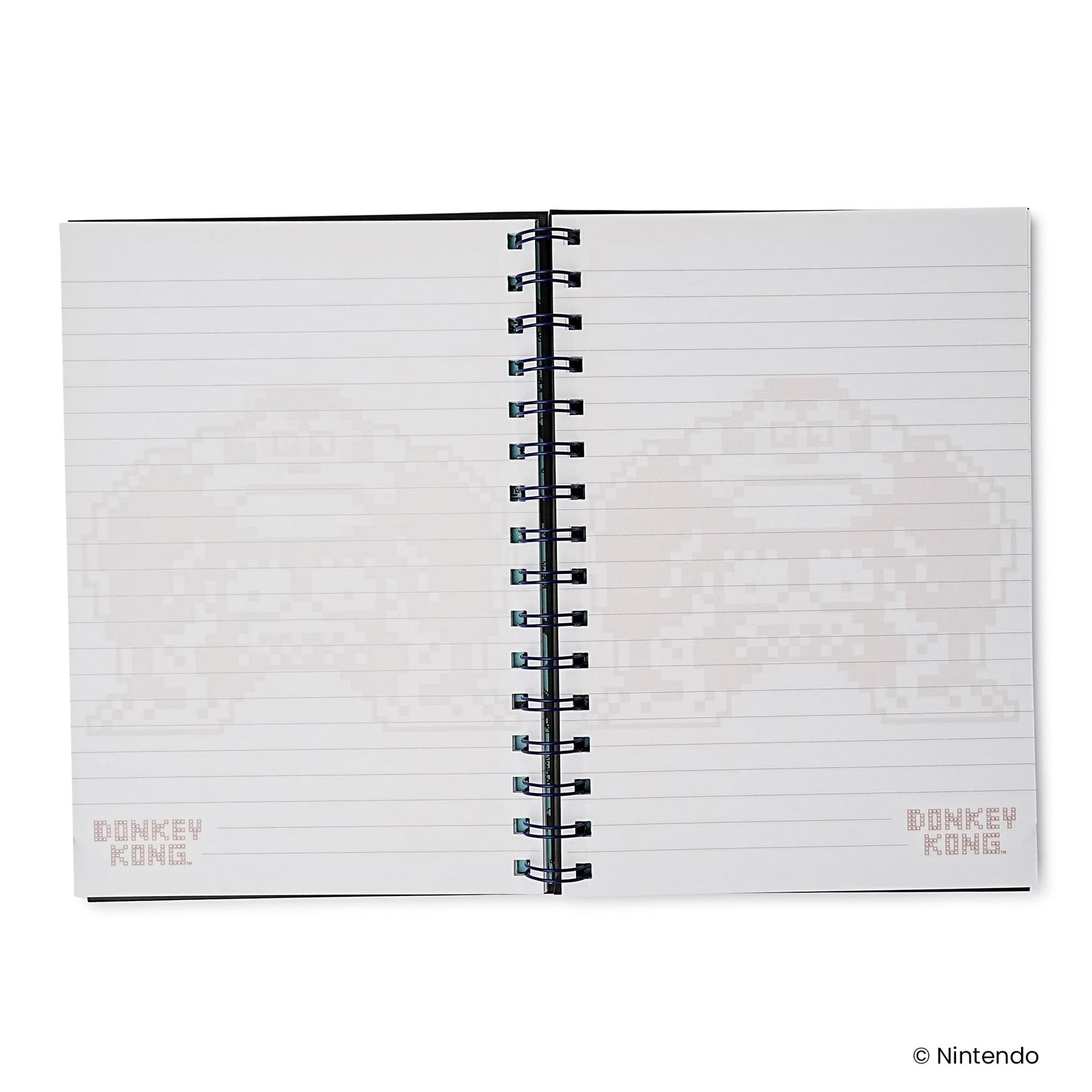 Donkey Kong Spiral Notebook With Elastic Closure
