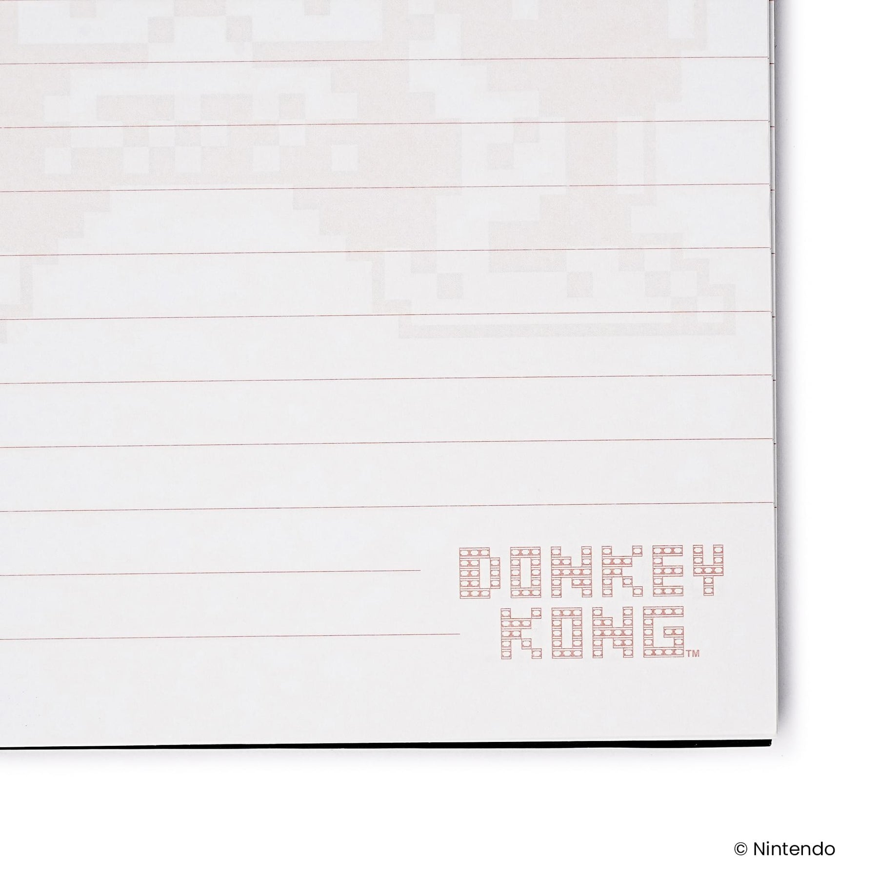 Donkey Kong Spiral Notebook With Elastic Closure