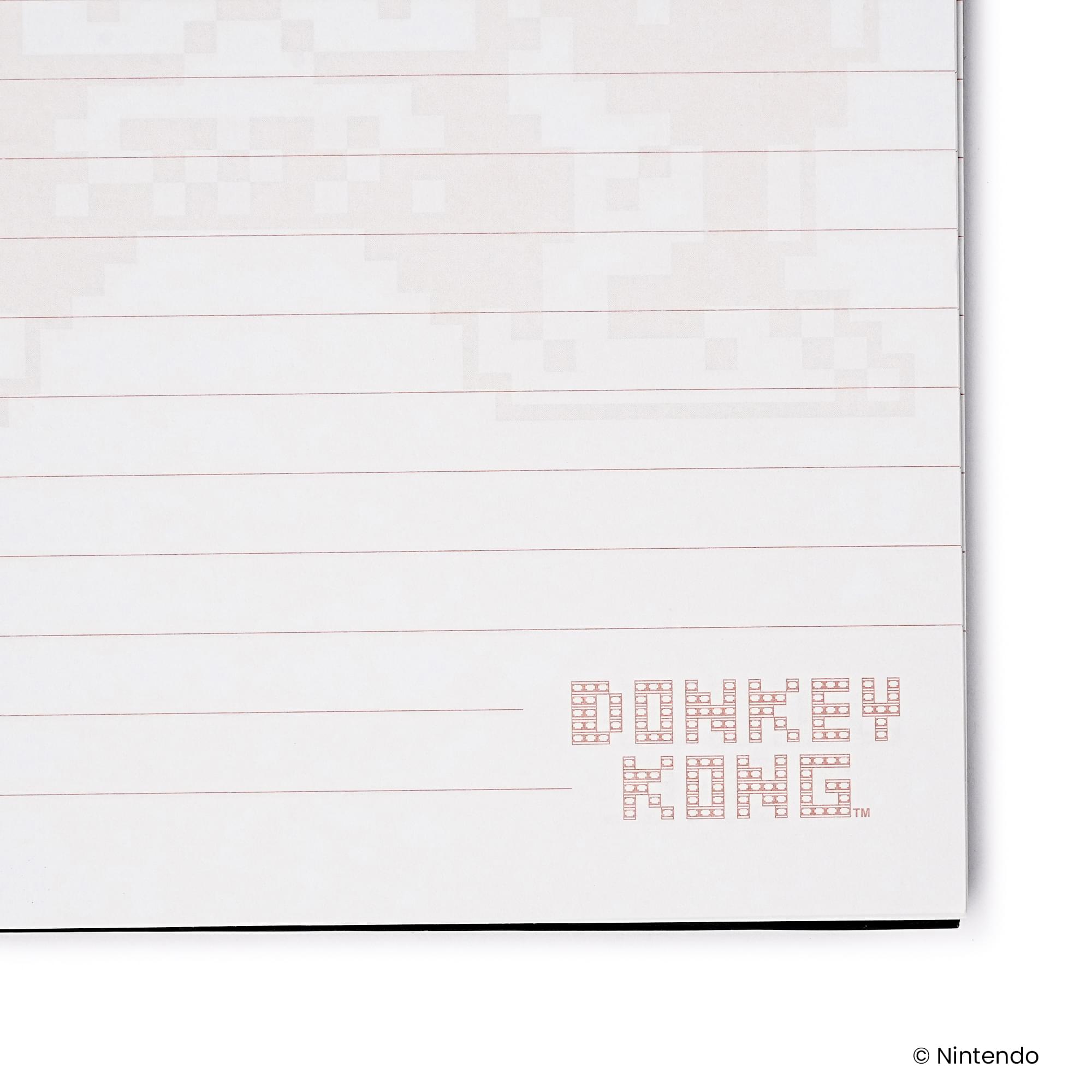 Donkey Kong Spiral Notebook With Elastic Closure