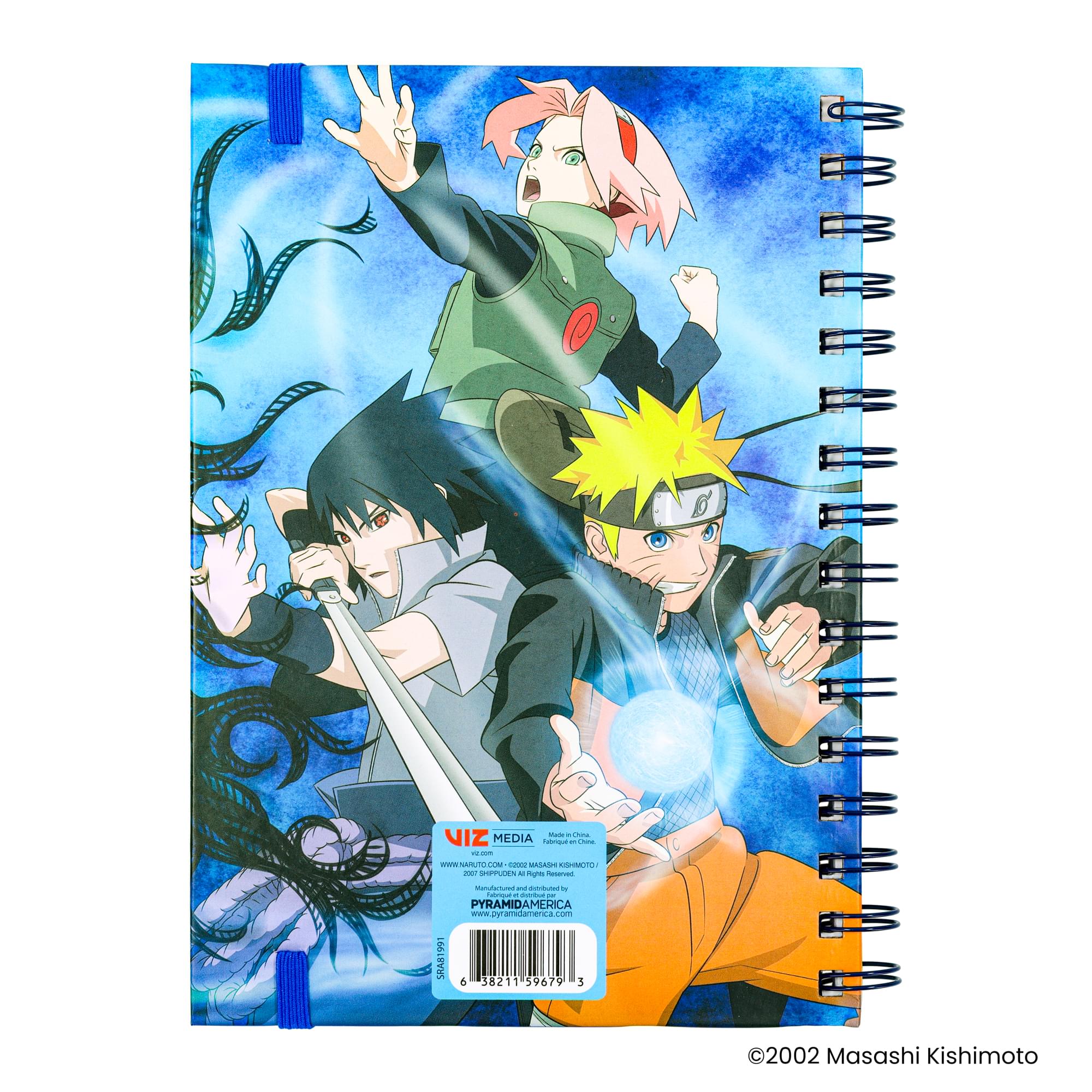 Naruto Shippuden Trio Spiral-Bound Journal
