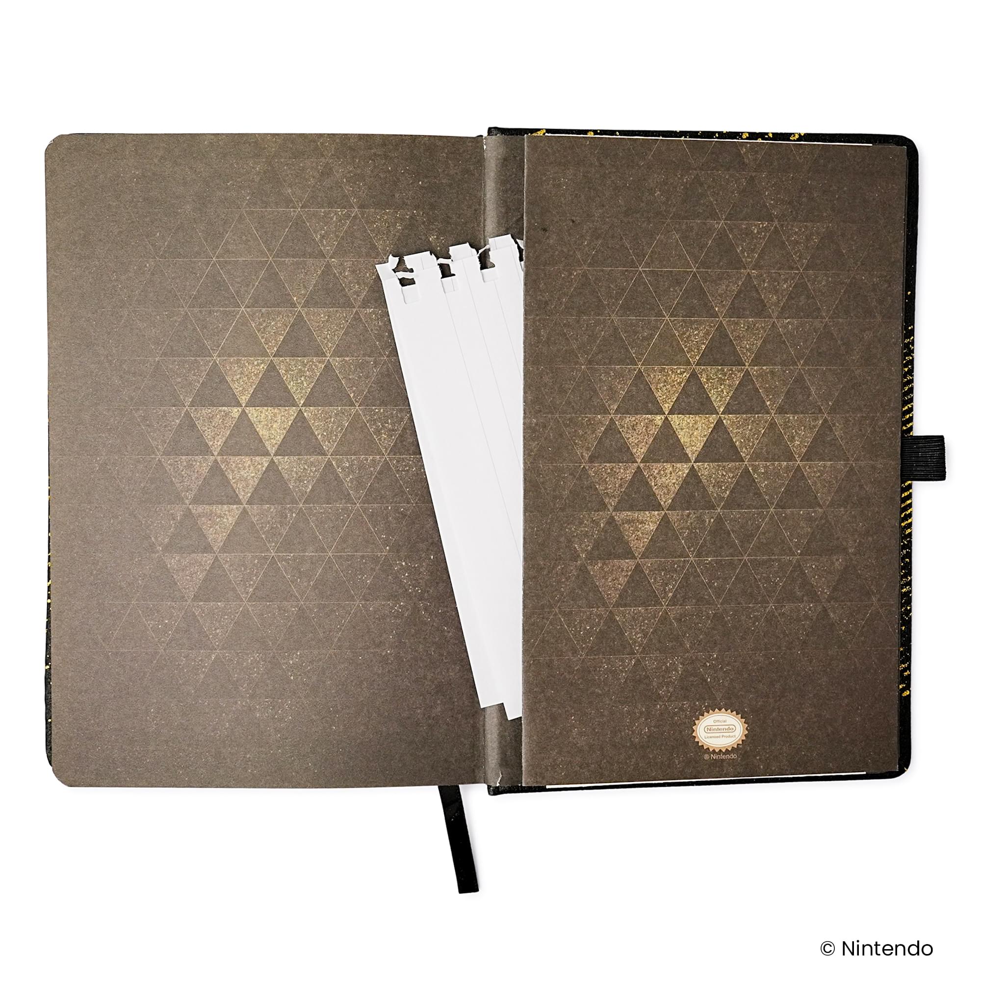 The Legend Of Zelda Metal TriForce Premium Hardback Journal
