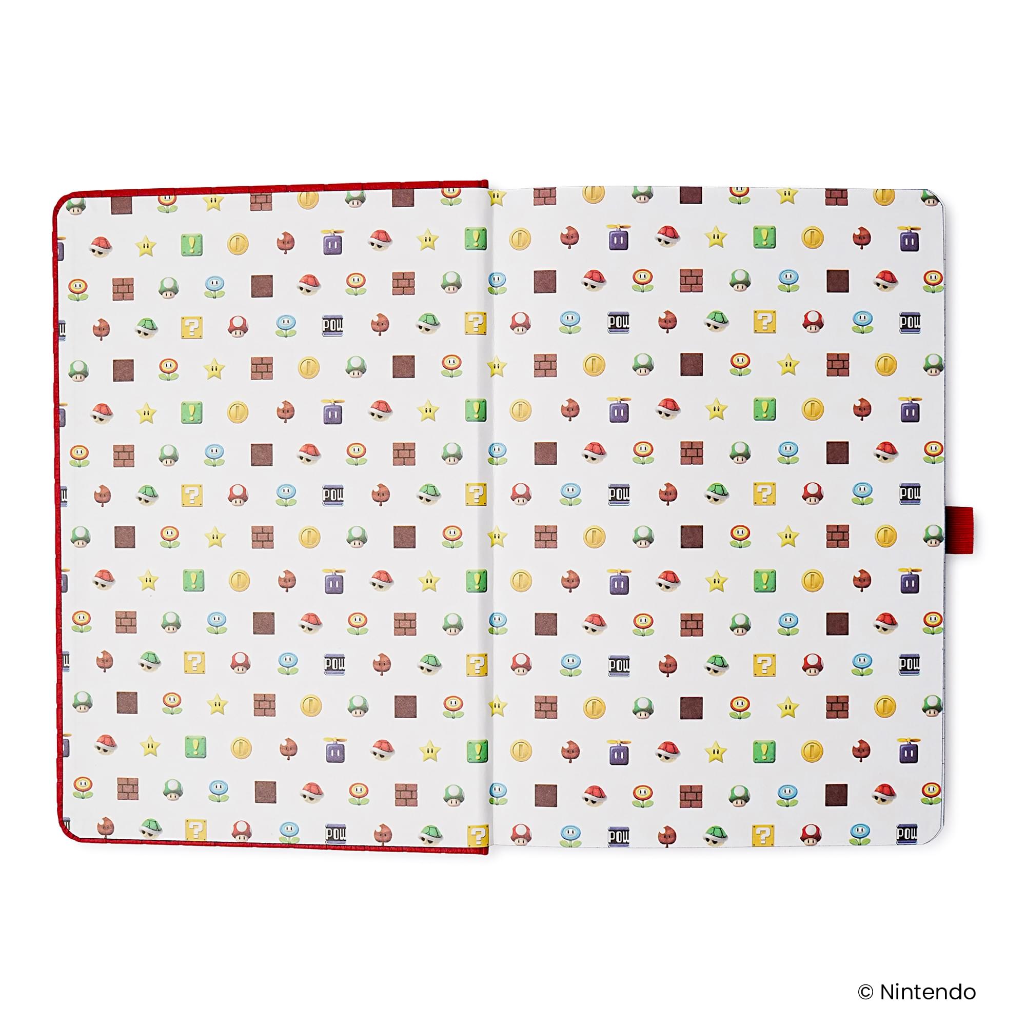 Super Mario Bricks Premium Hardback Journal