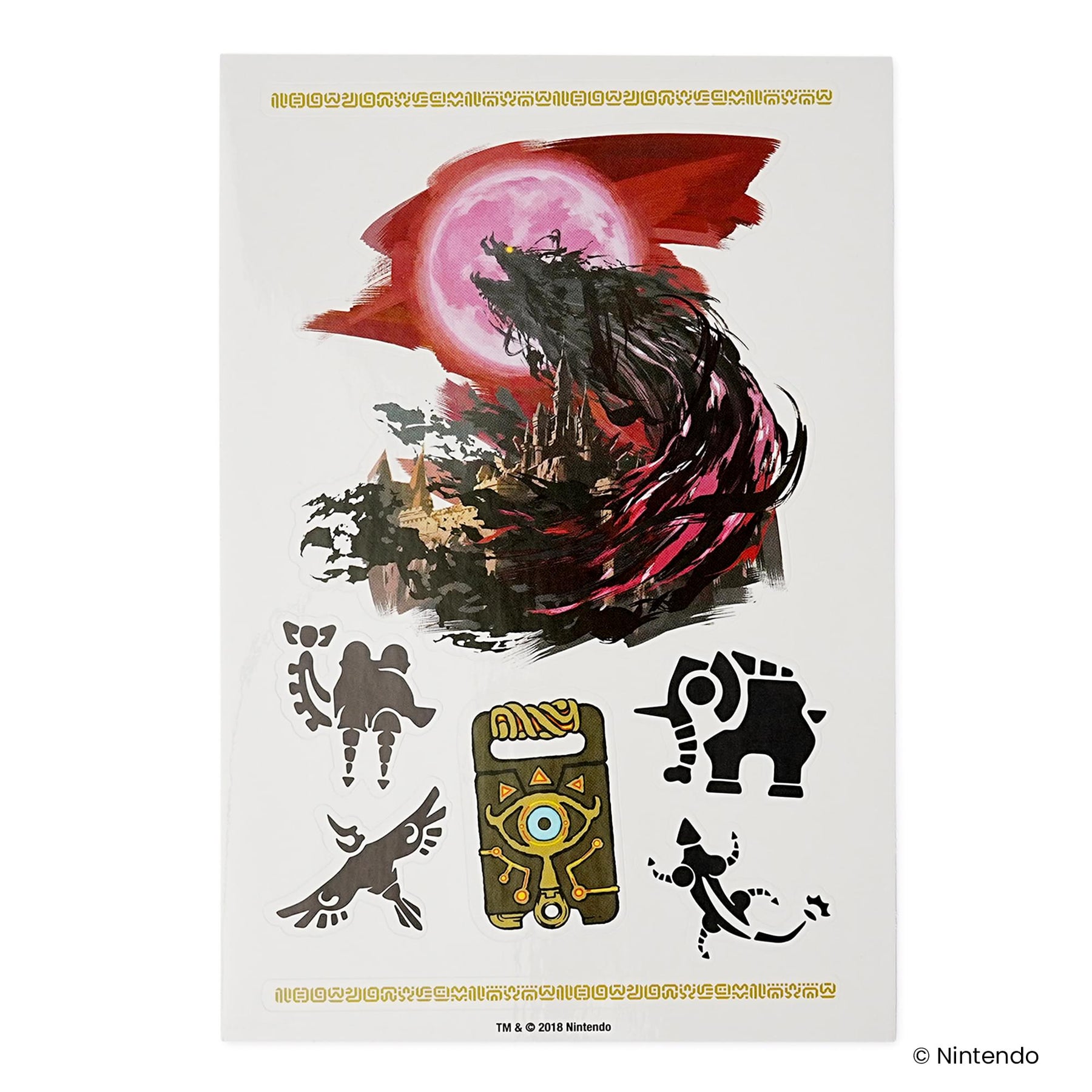 The Legend Of Zelda: Breath Of The Wild Tech Stickers | 44 Stickers