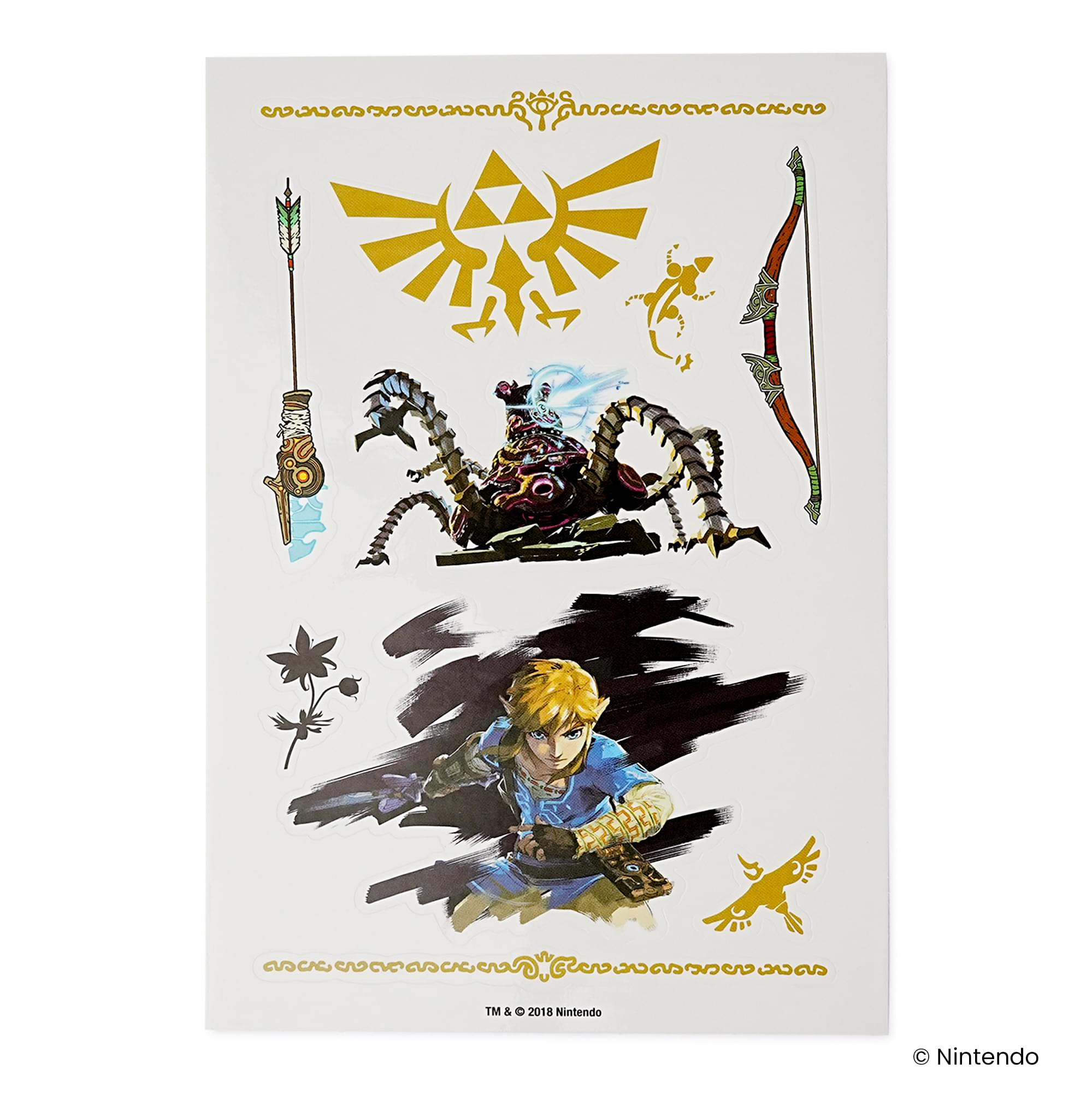 The Legend Of Zelda: Breath Of The Wild Tech Stickers | 44 Stickers