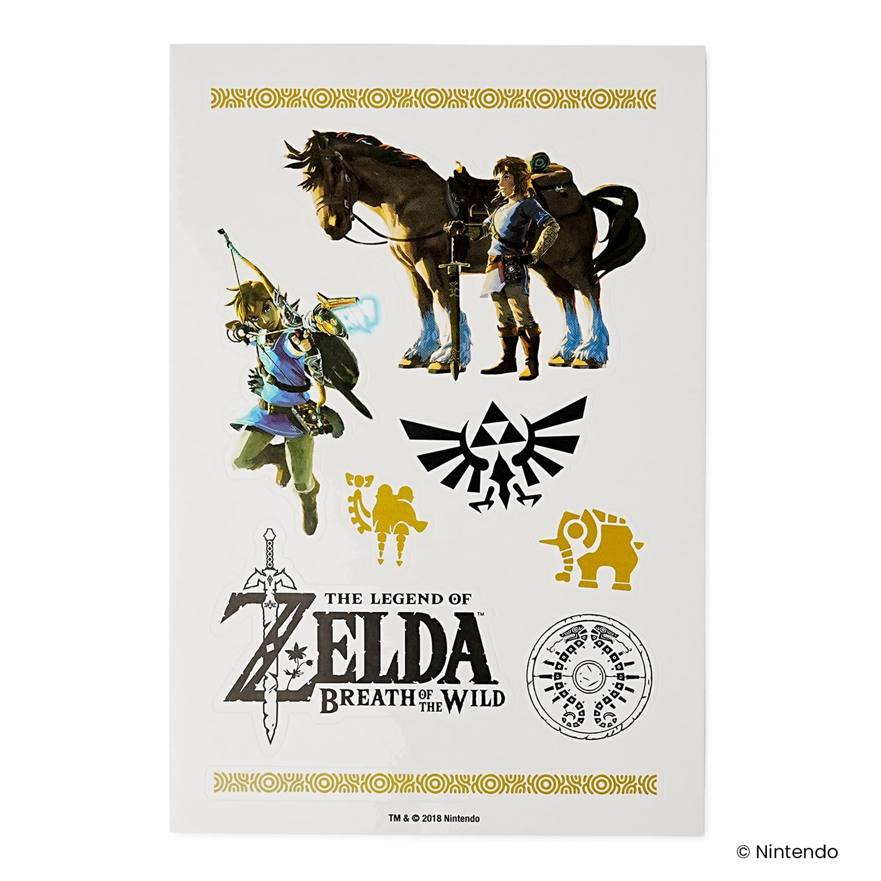 The Legend Of Zelda: Breath Of The Wild Tech Stickers | 44 Stickers