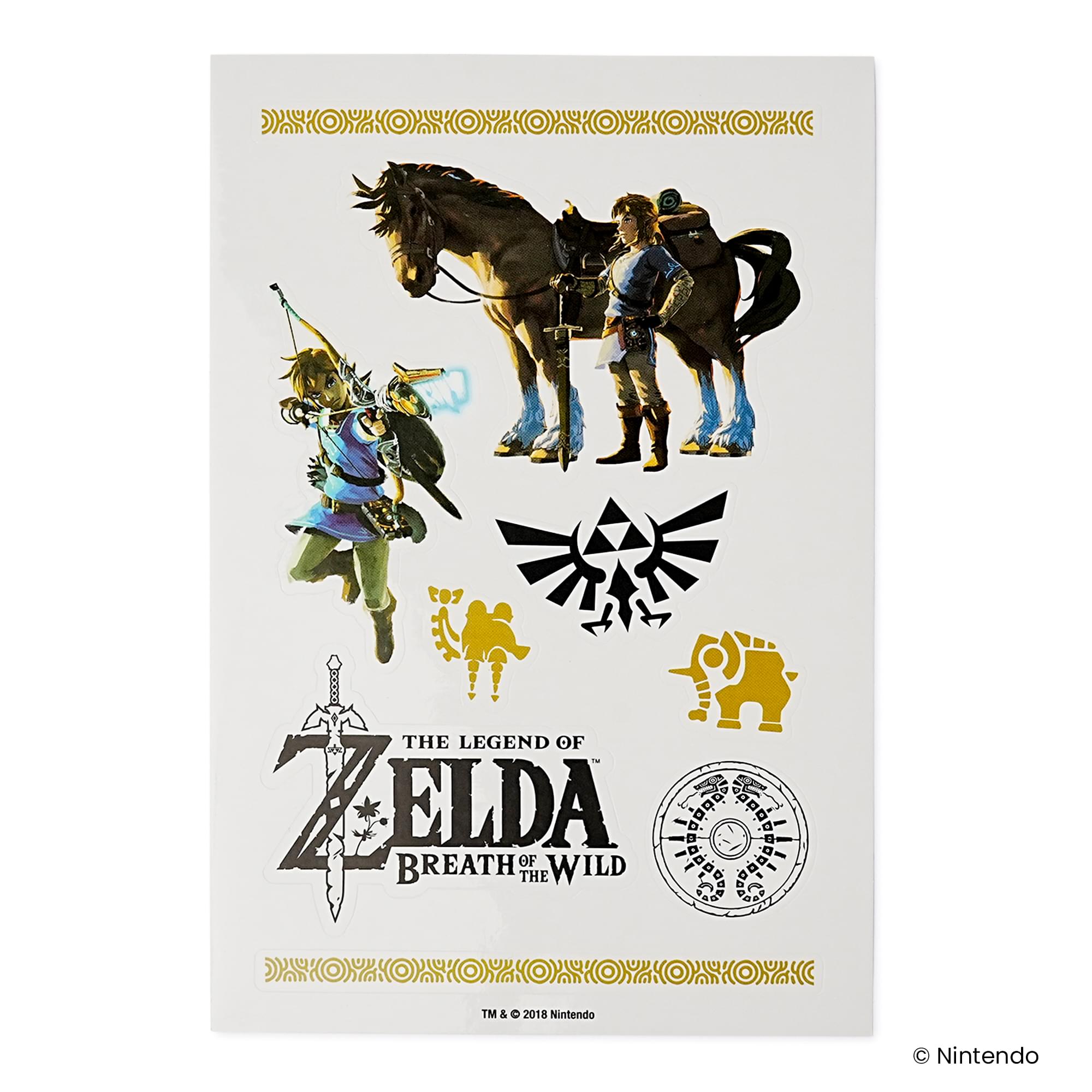 The Legend Of Zelda: Breath Of The Wild Tech Stickers | 44 Stickers