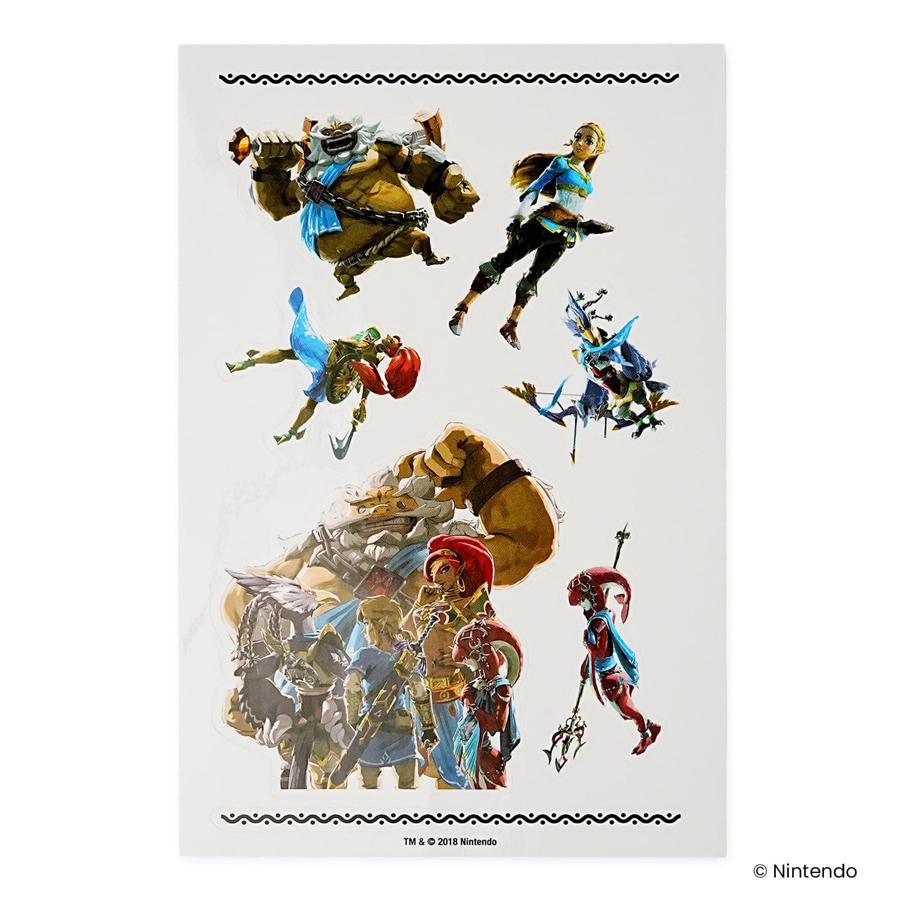 The Legend Of Zelda: Breath Of The Wild Tech Stickers | 44 Stickers