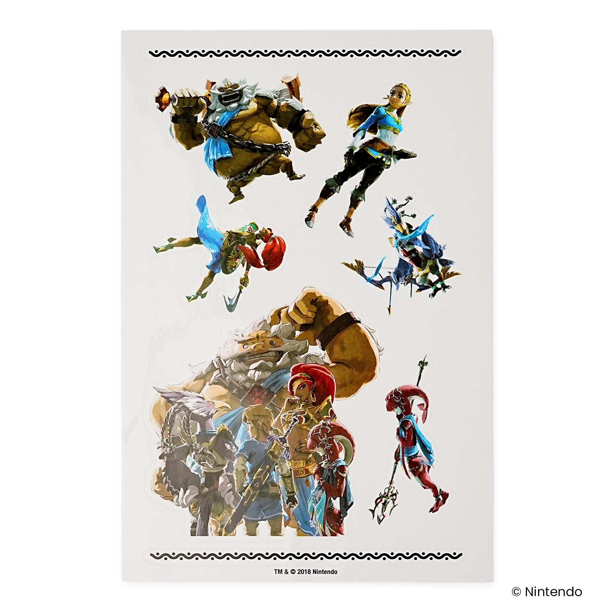 The Legend Of Zelda: Breath Of The Wild Tech Stickers | 44 Stickers
