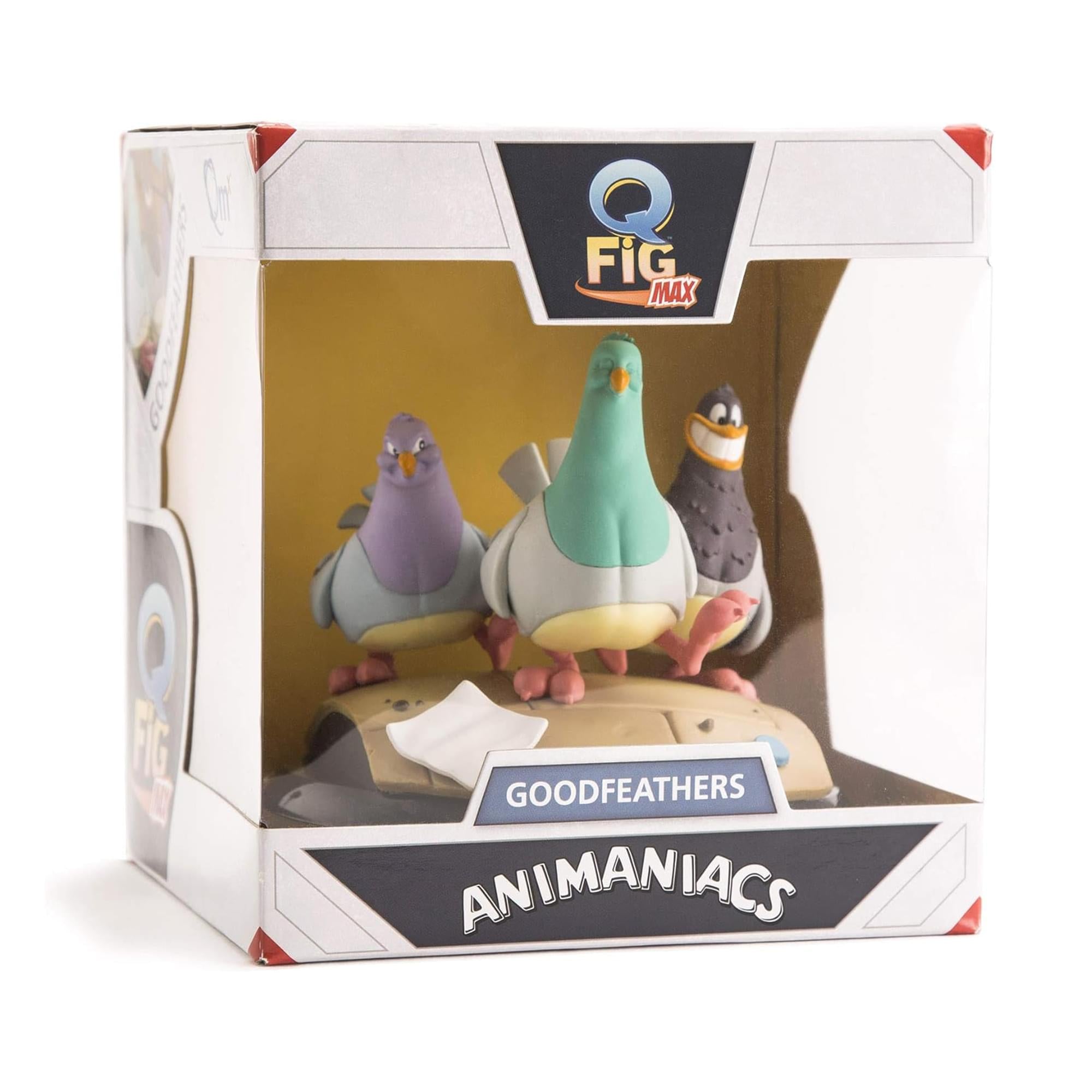 Animaniacs Goodfeathers Q-Fig Max Diorama Figure