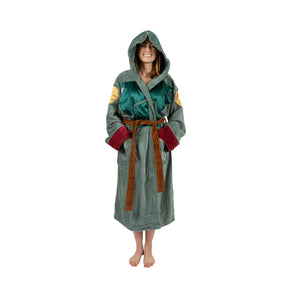 Star Wars Boba Fett Unisex Hooded Bathrobe for Adults