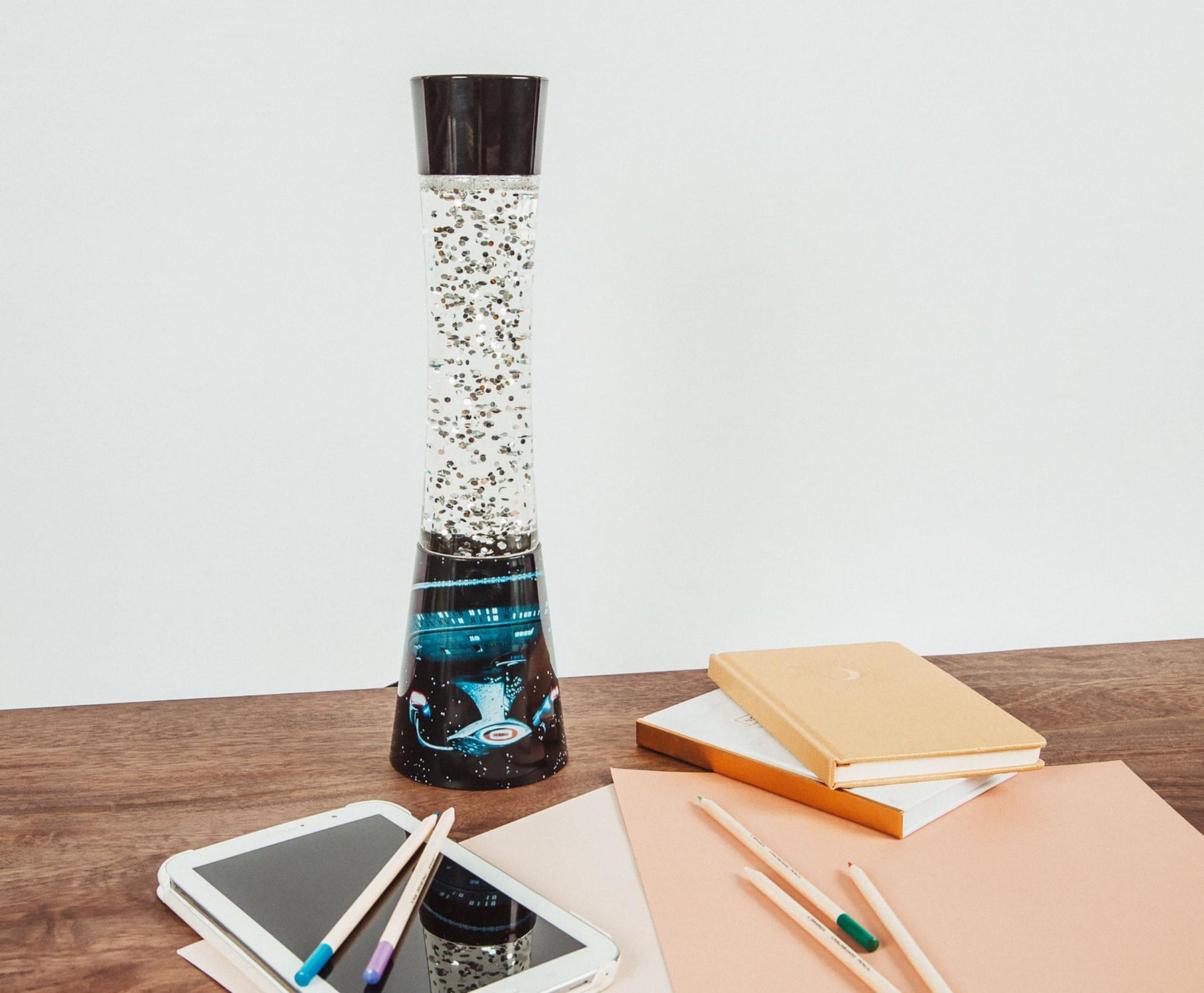 Star Trek: The Next Generation USS Enterprise Glitter Motion Light | 16 Inches